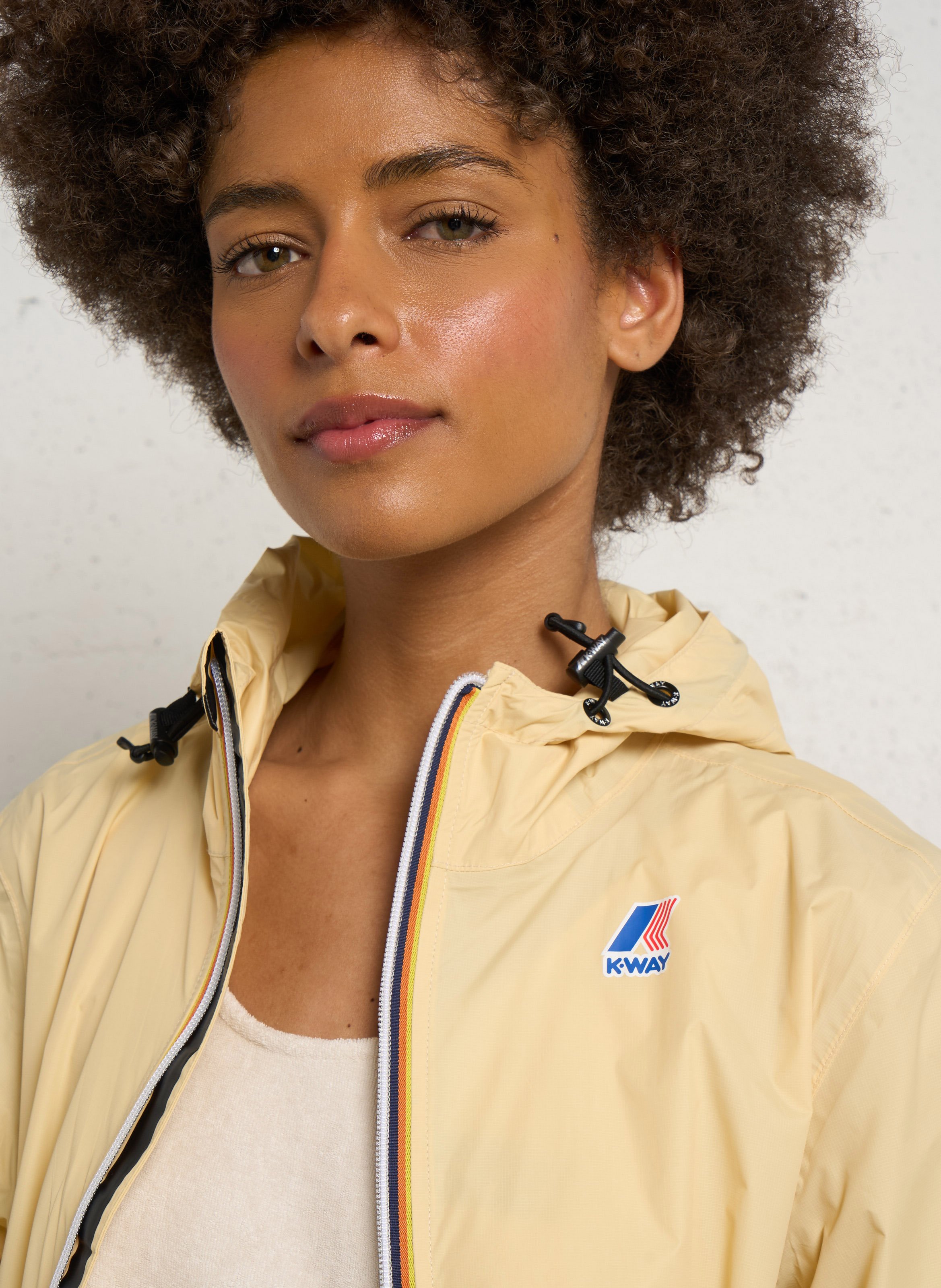 Windjacke K-WAY Beige