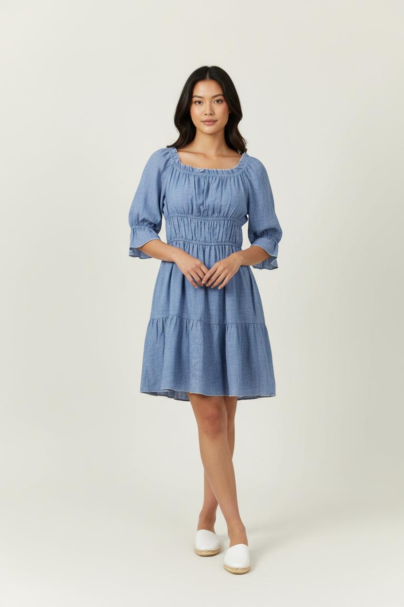 Long dress INES DE LA FRESSANGE - Seconde main Blue
