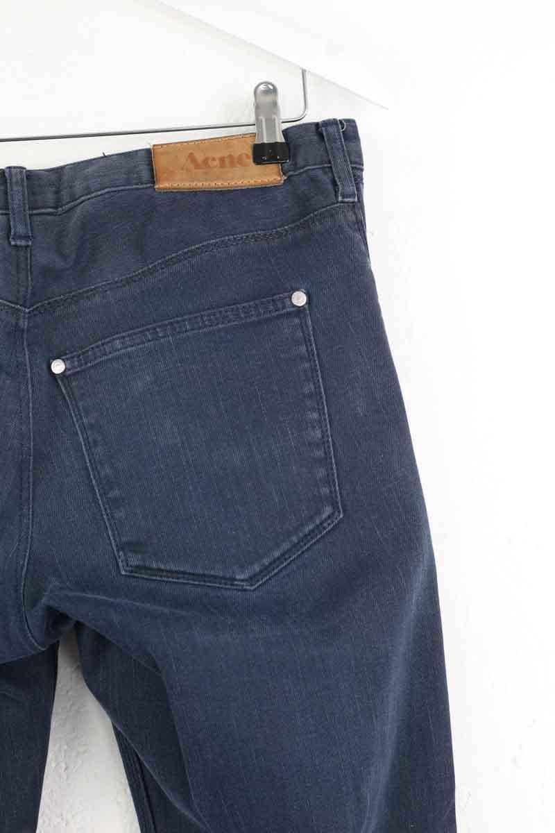 - Straight-leg jeans
- 5 pockets
- Straight cut
- Faded effect ACNE STUDIOS - Seconde Main Blue