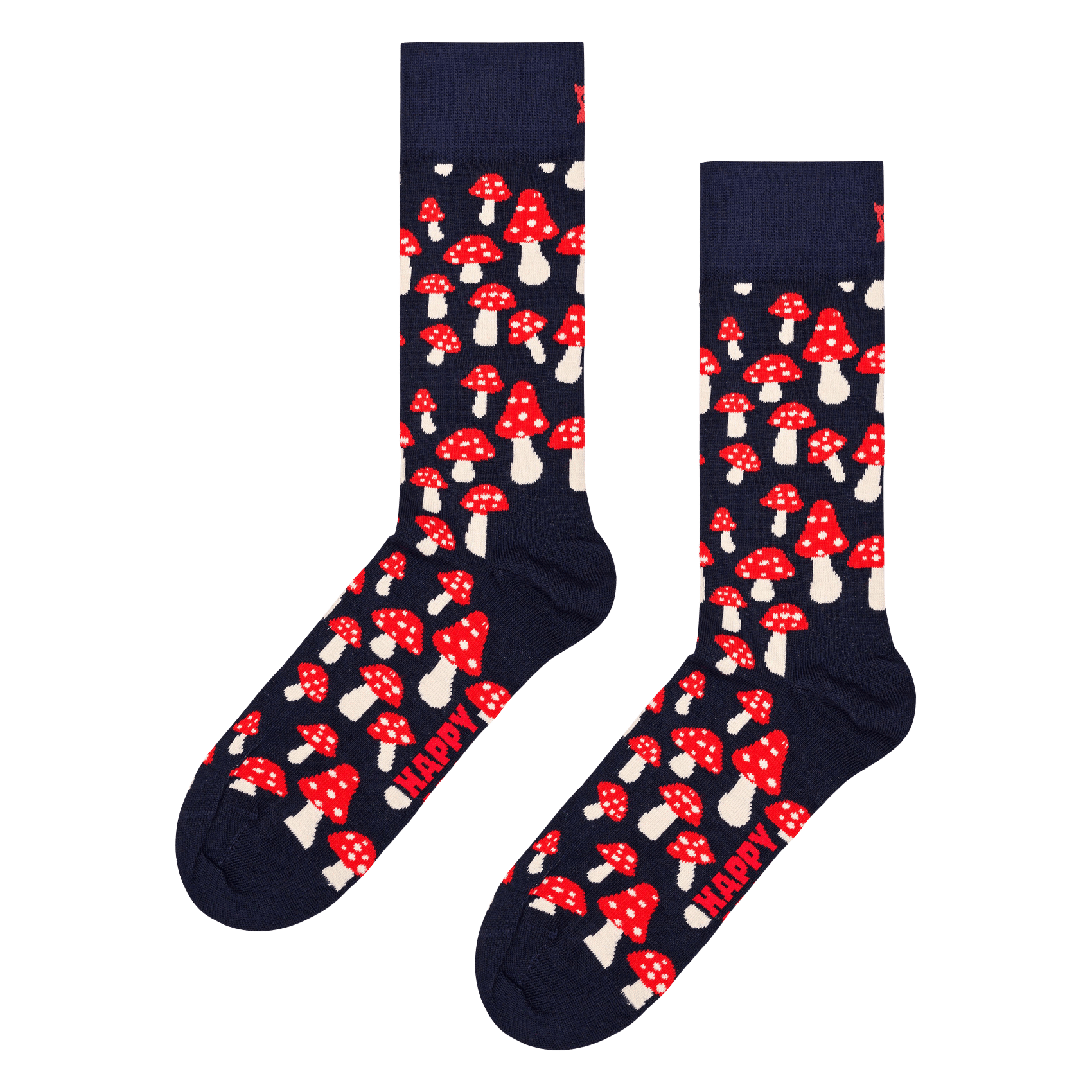 Socken aus Baumwoll-Mix mit Print HAPPY SOCKS Blau