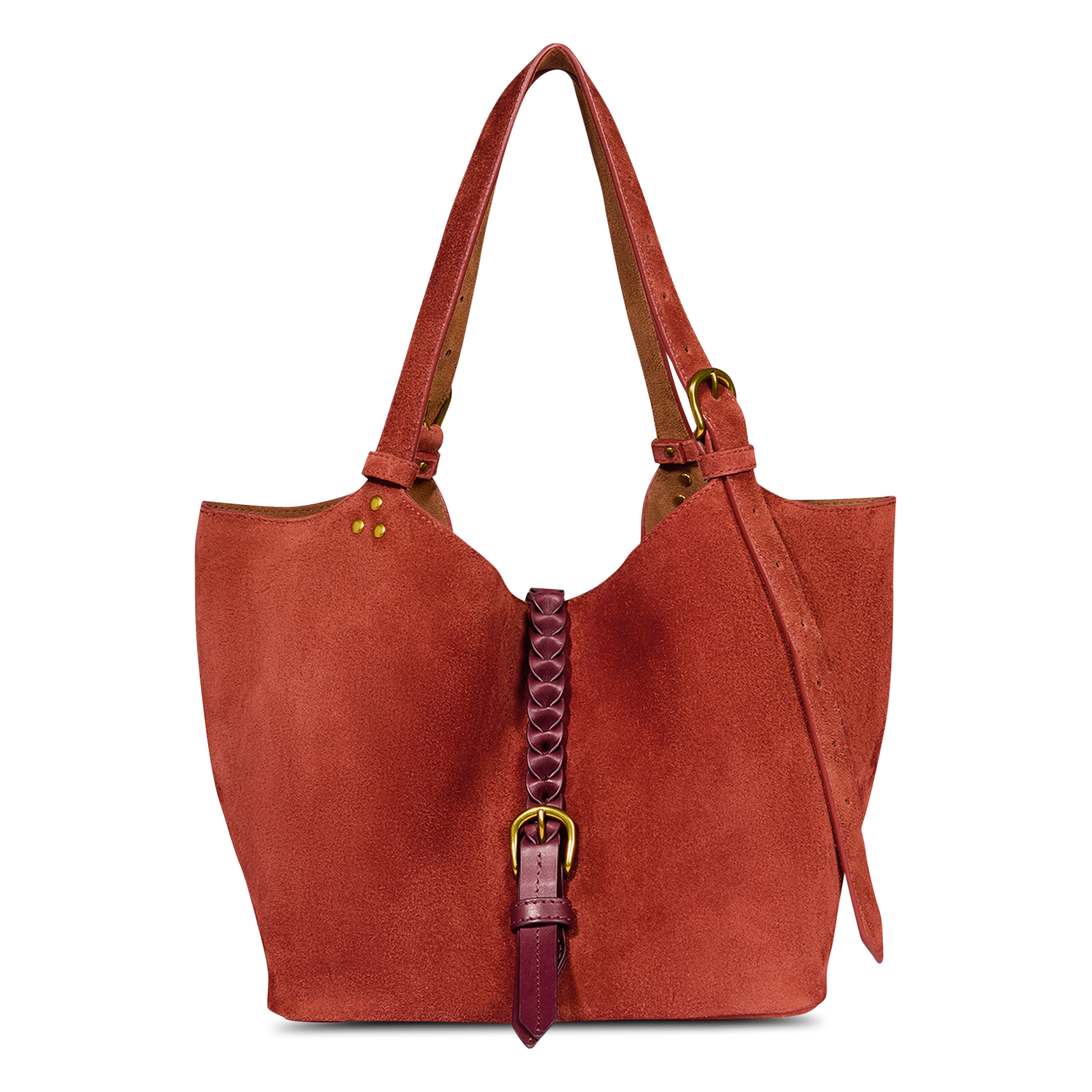 Soft suede tote bag JEROME DREYFUSS