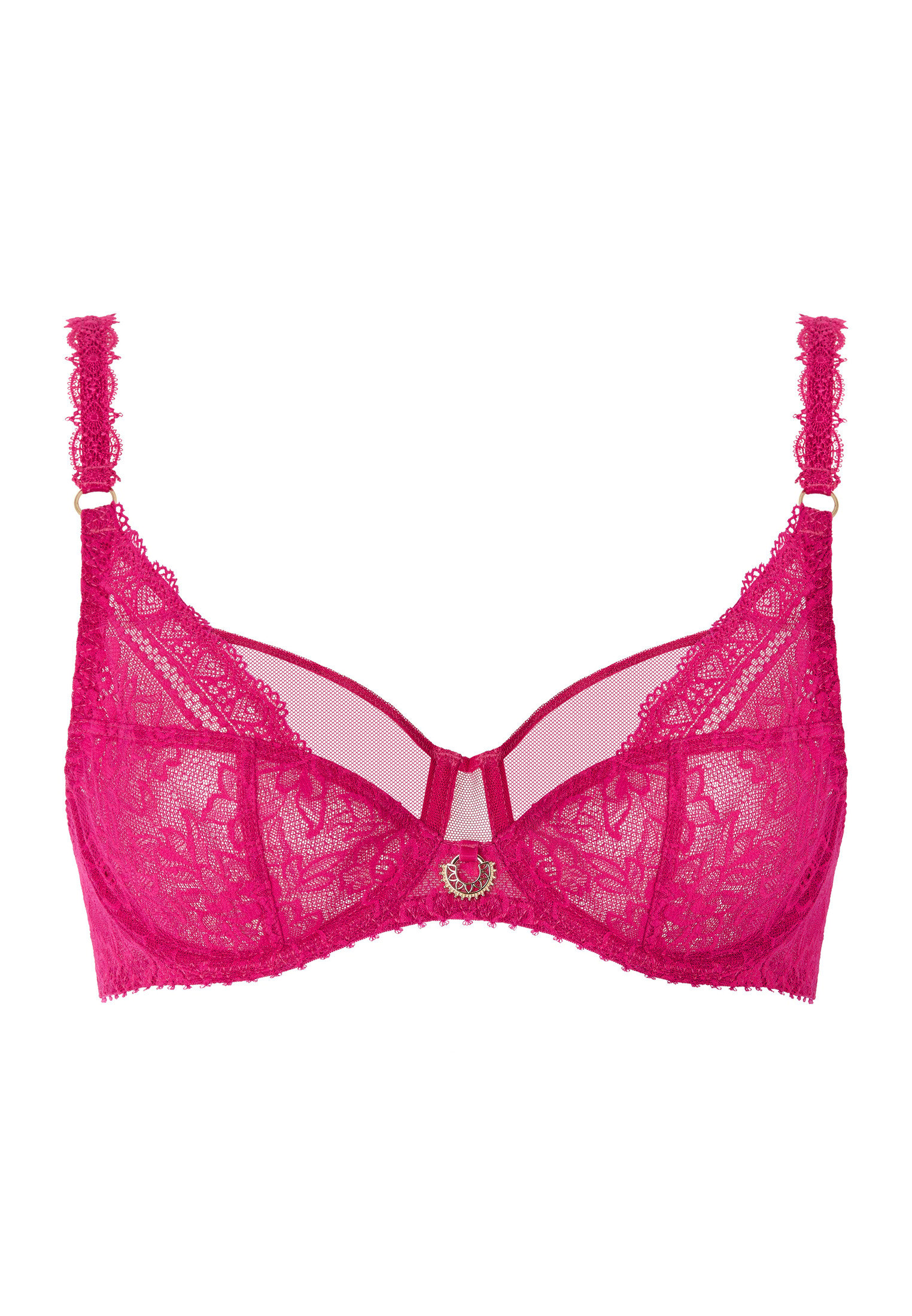 Balconette bra AUBADE Pink