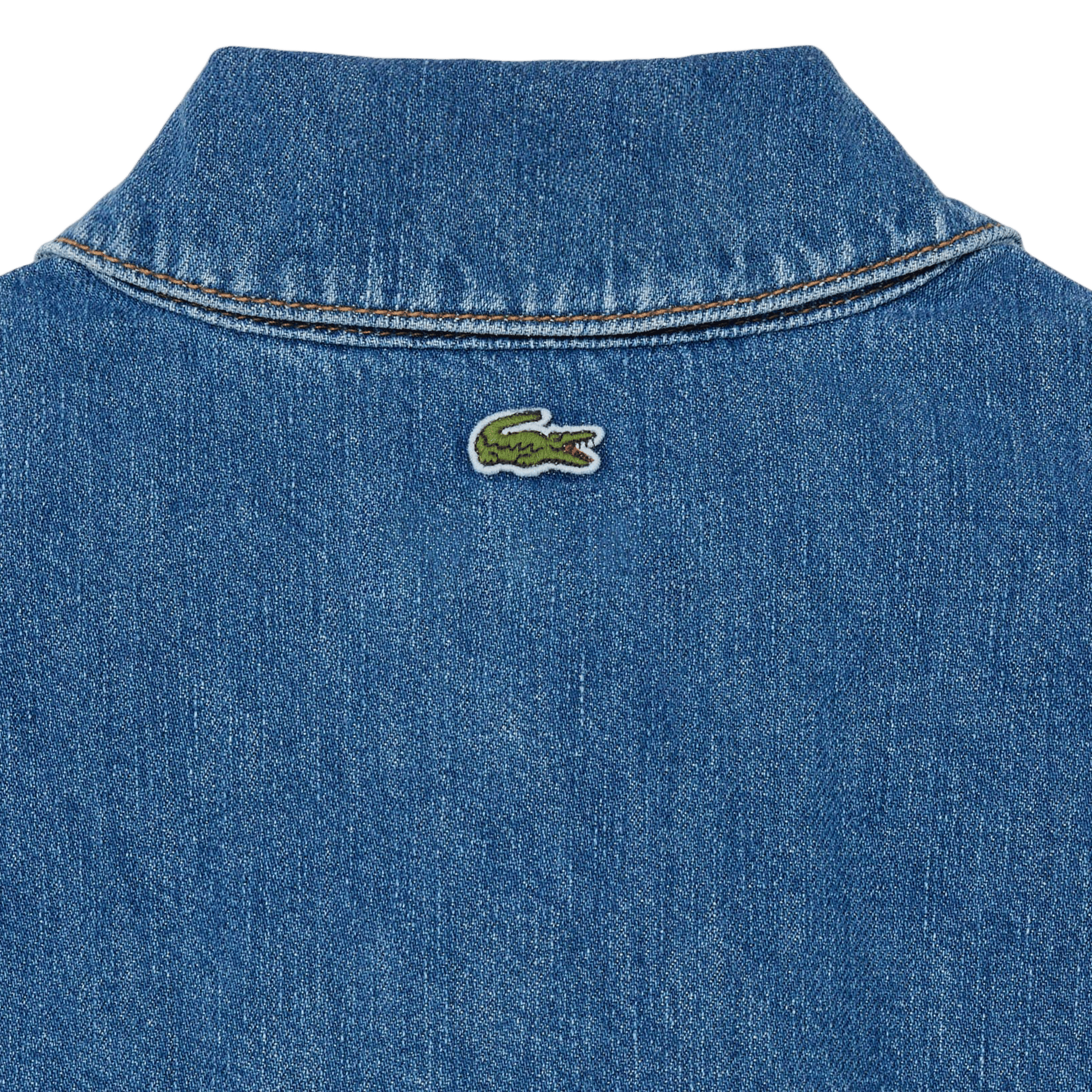 Weites Baumwollkleid LACOSTE Blau