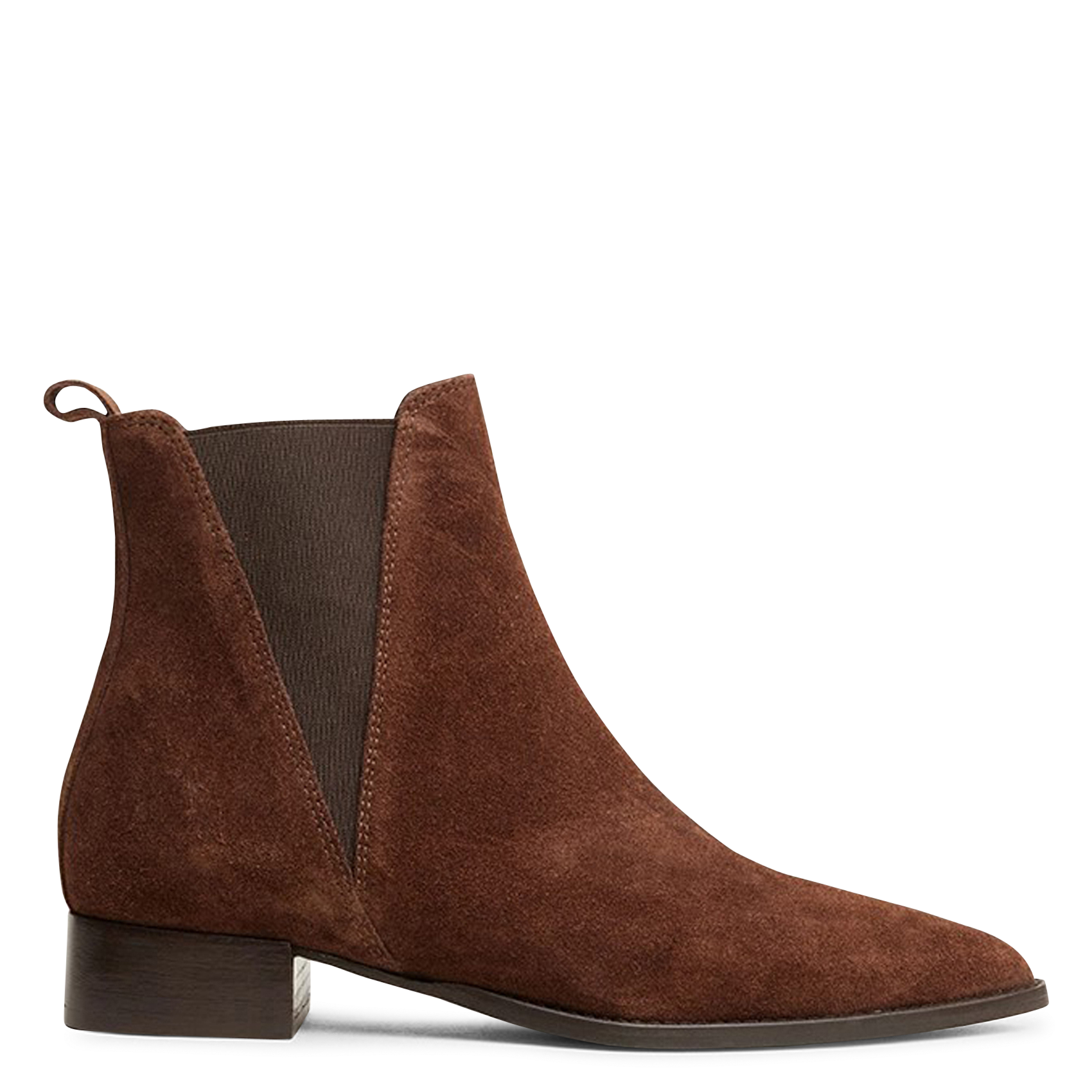 Leather mid-calf boots JONAK Brown