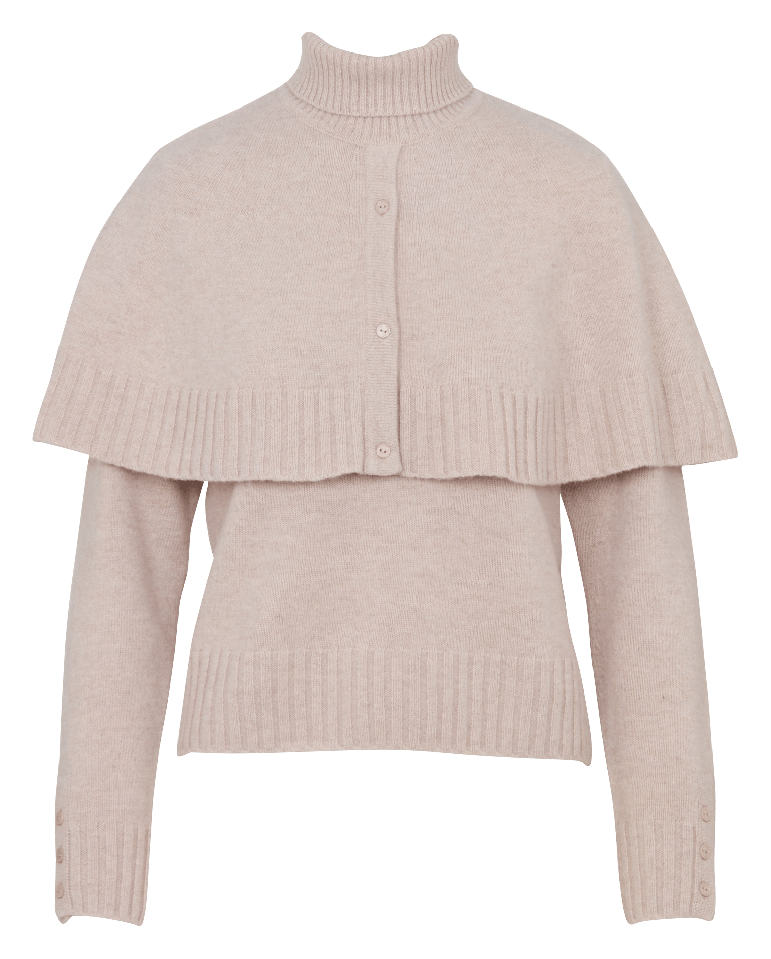 Round-neck wool sweater BERENICE Beige