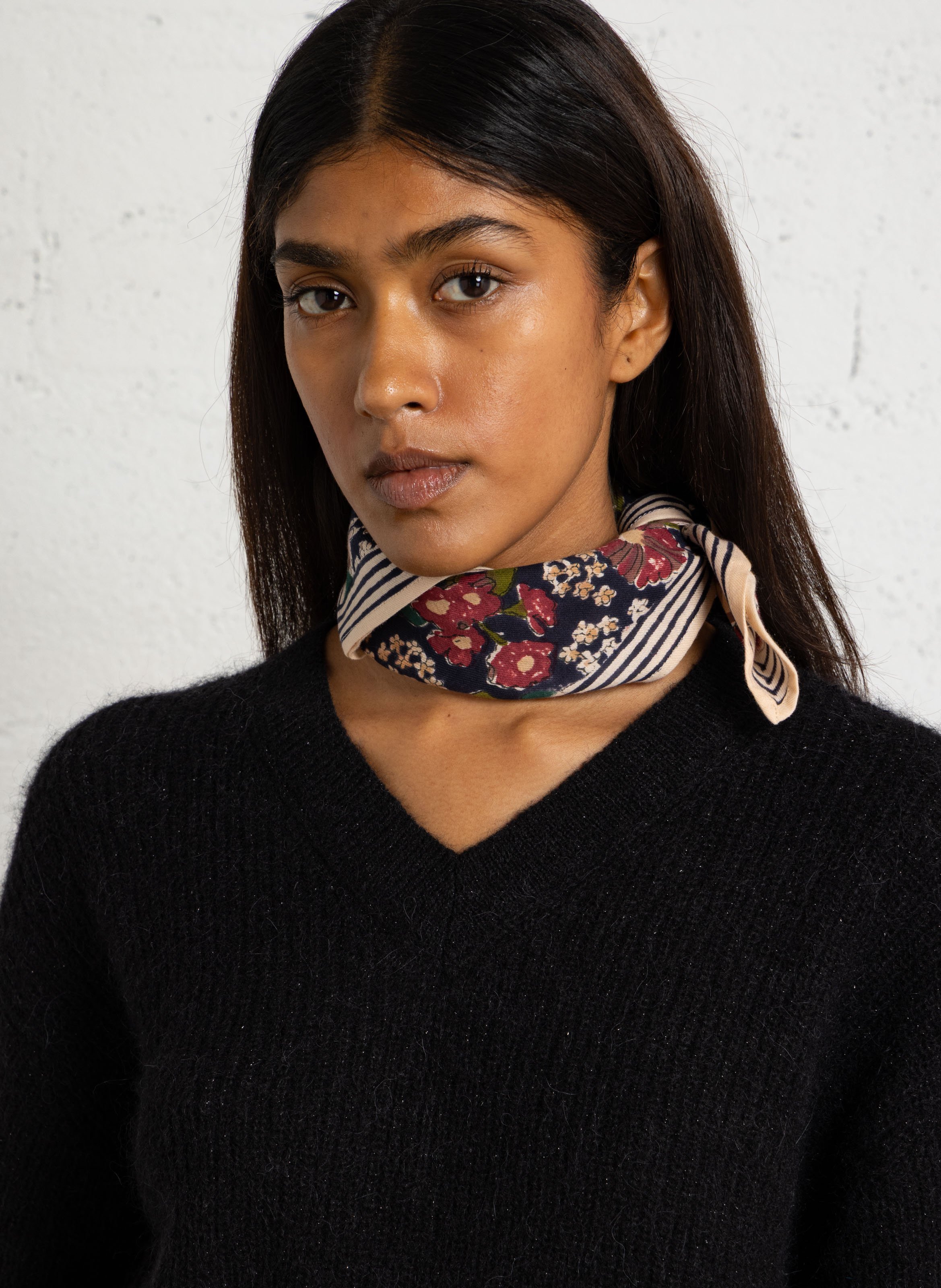Katoenen foulard APACHES COLLECTIONS Veelkleurig