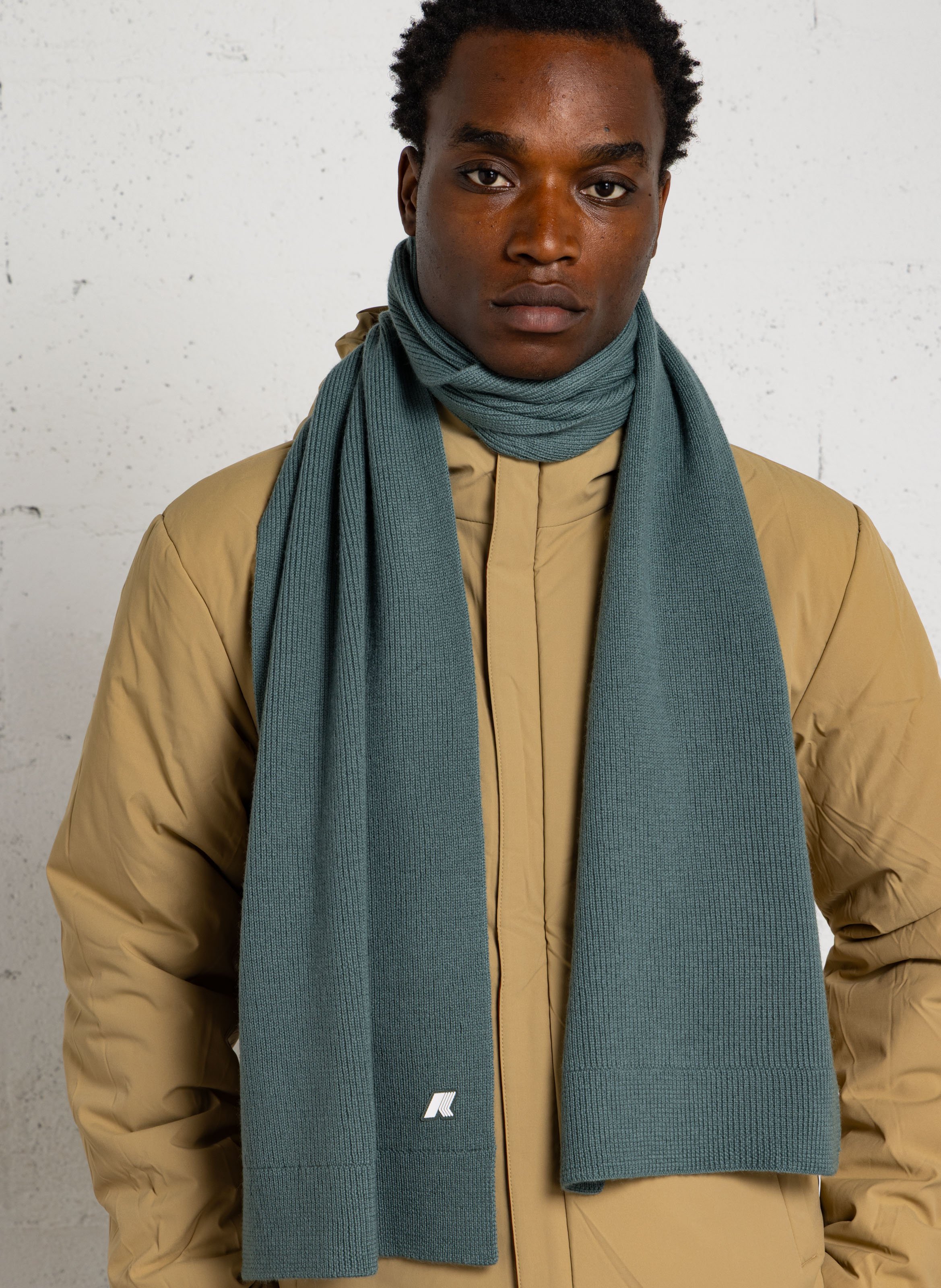 Alaska plain wool scarf K-WAY