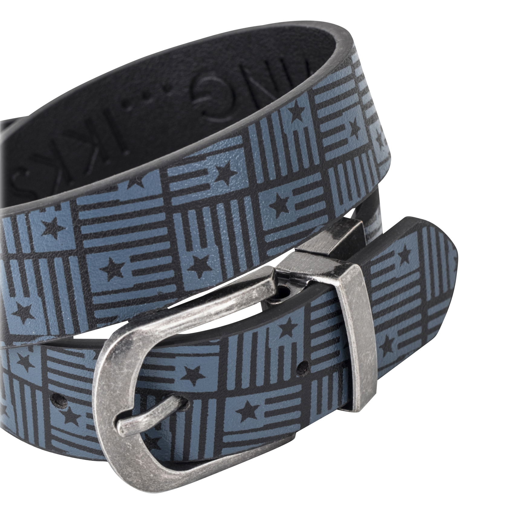 Reversible belt with buckle IKKS JUNIOR Black