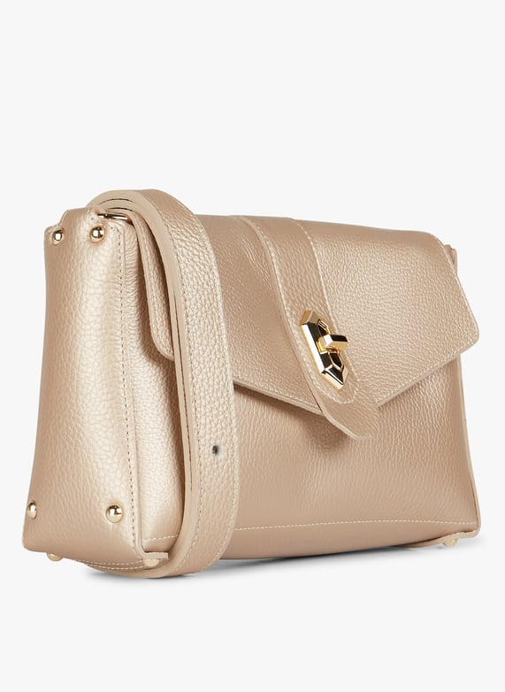 Sac bandoulière en cuir Champ in nu Lancaster paris Femme