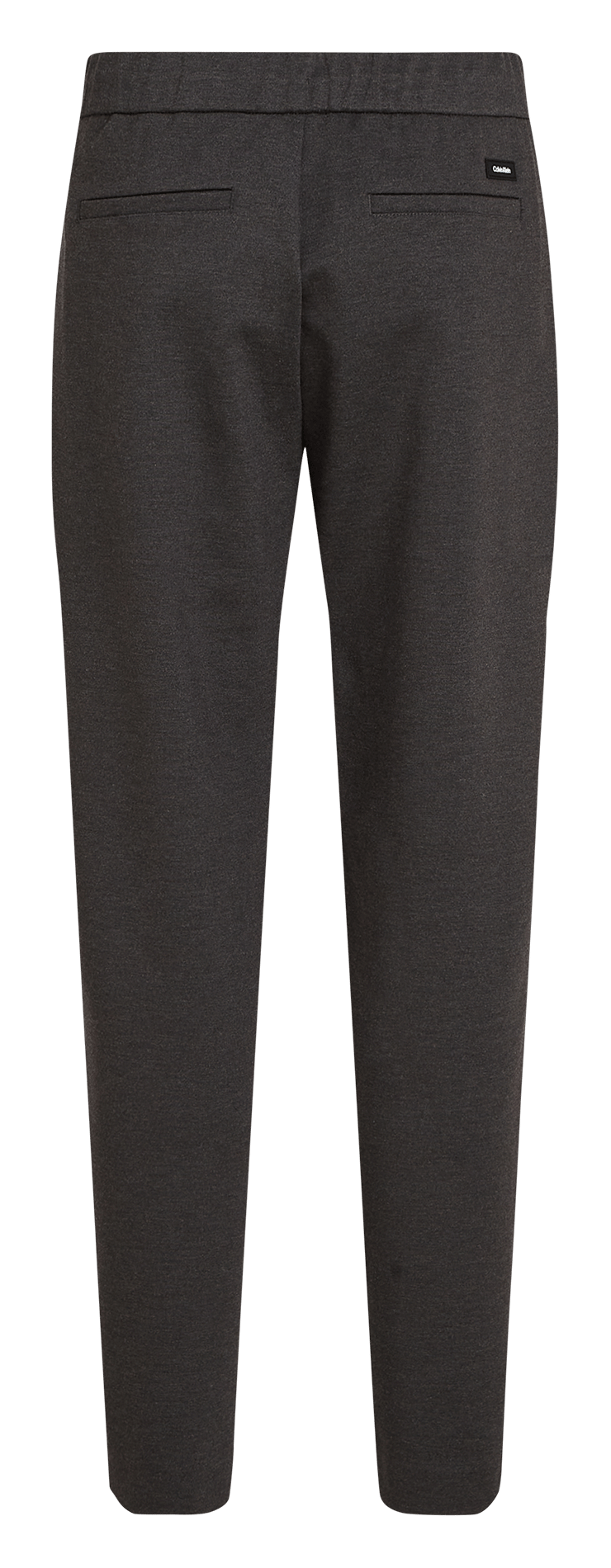 Schmal zulaufende Hose aus plissiertem Strick CALVIN KLEIN Grau