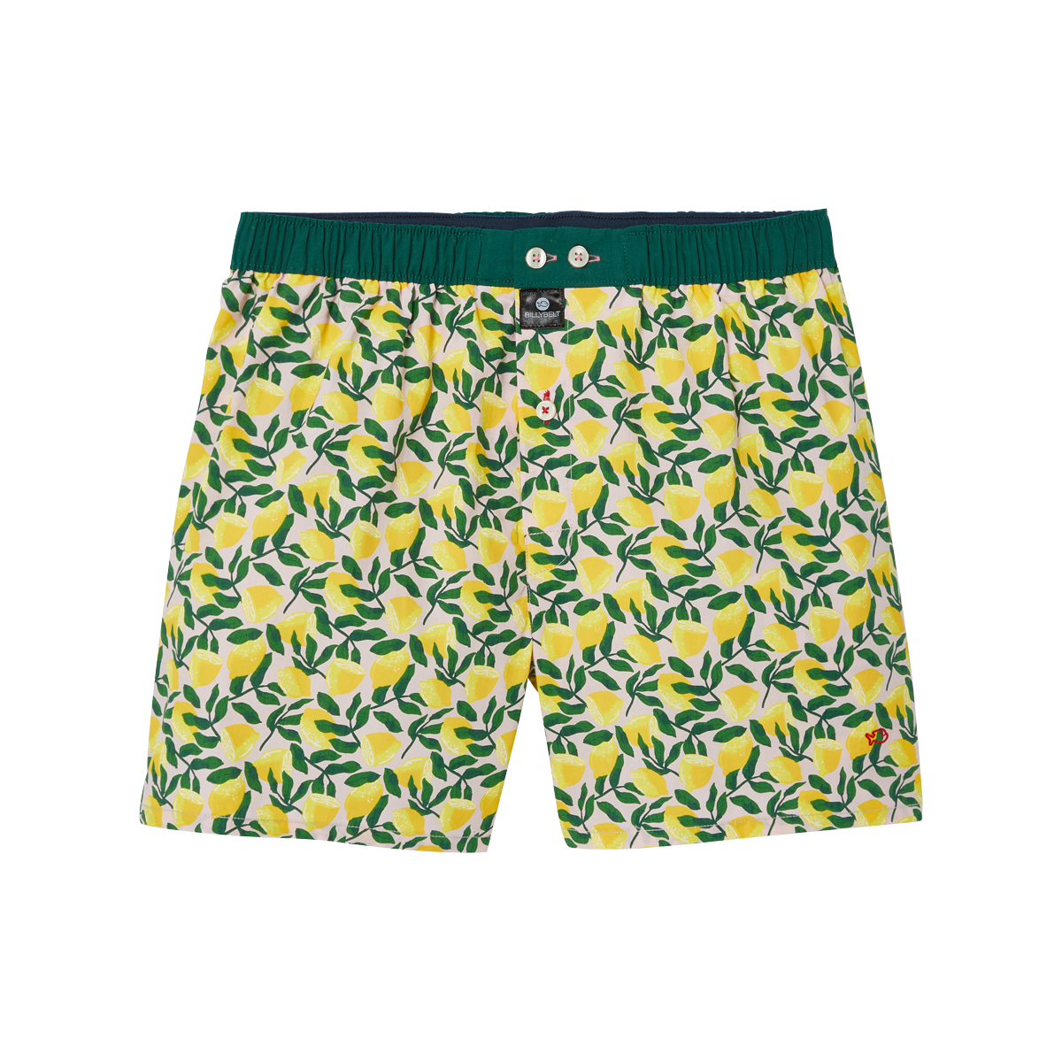 Organic cotton boxer shorts BILLYBELT Yellow
