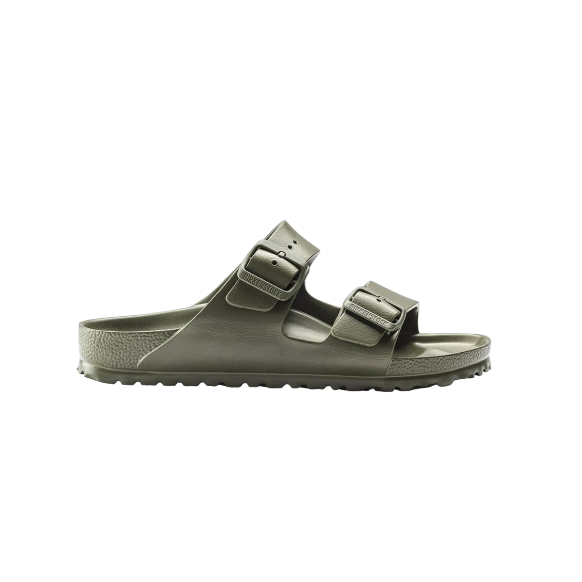 Faux leather sandals BIRKENSTOCK Green