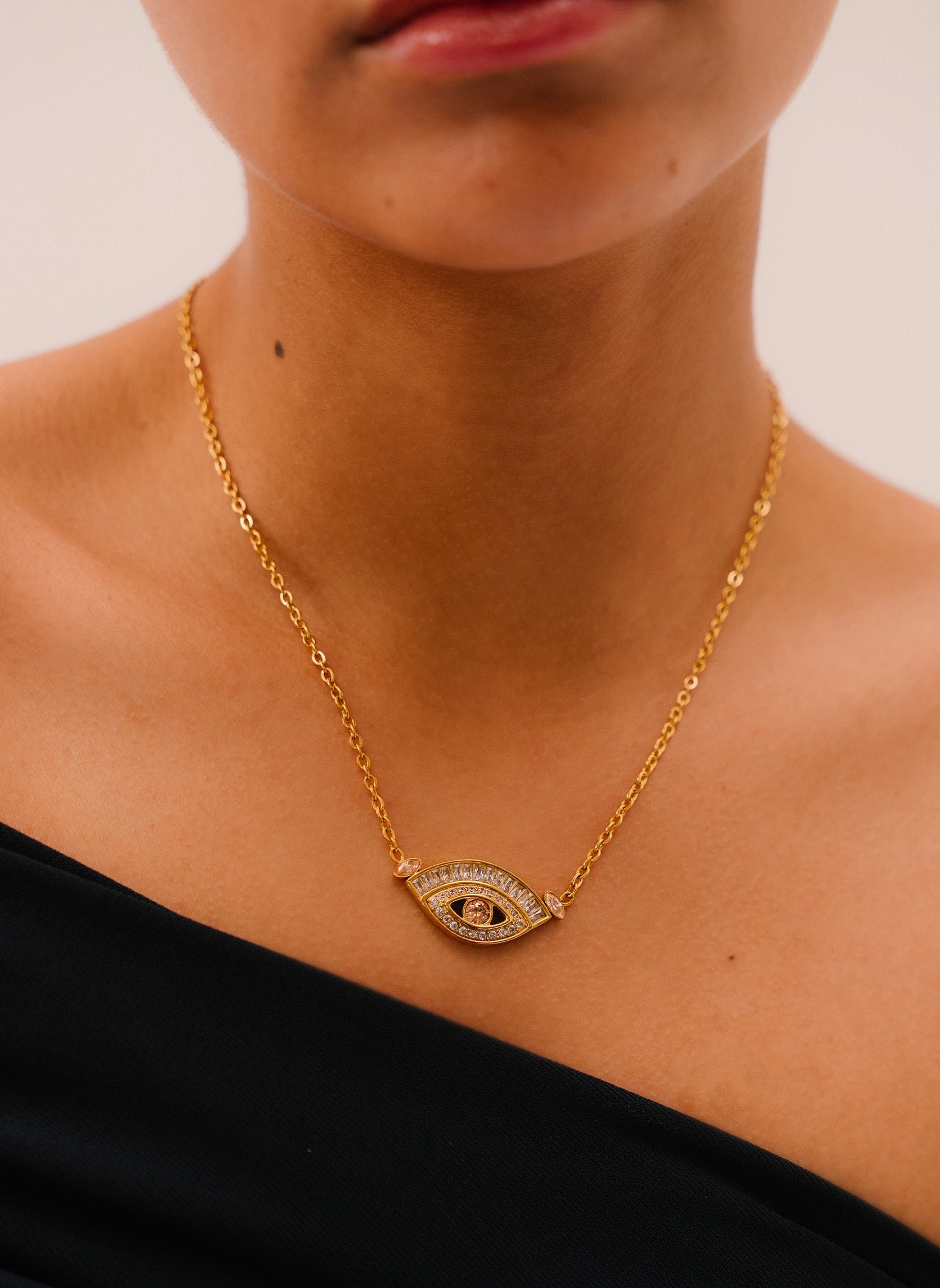 Alexandrie chain necklace AEC Paris Yellow