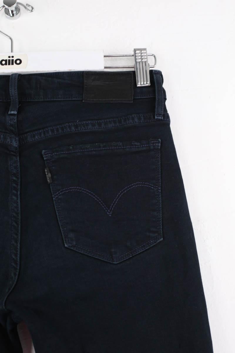 Slim 712 cotton jeans Blue