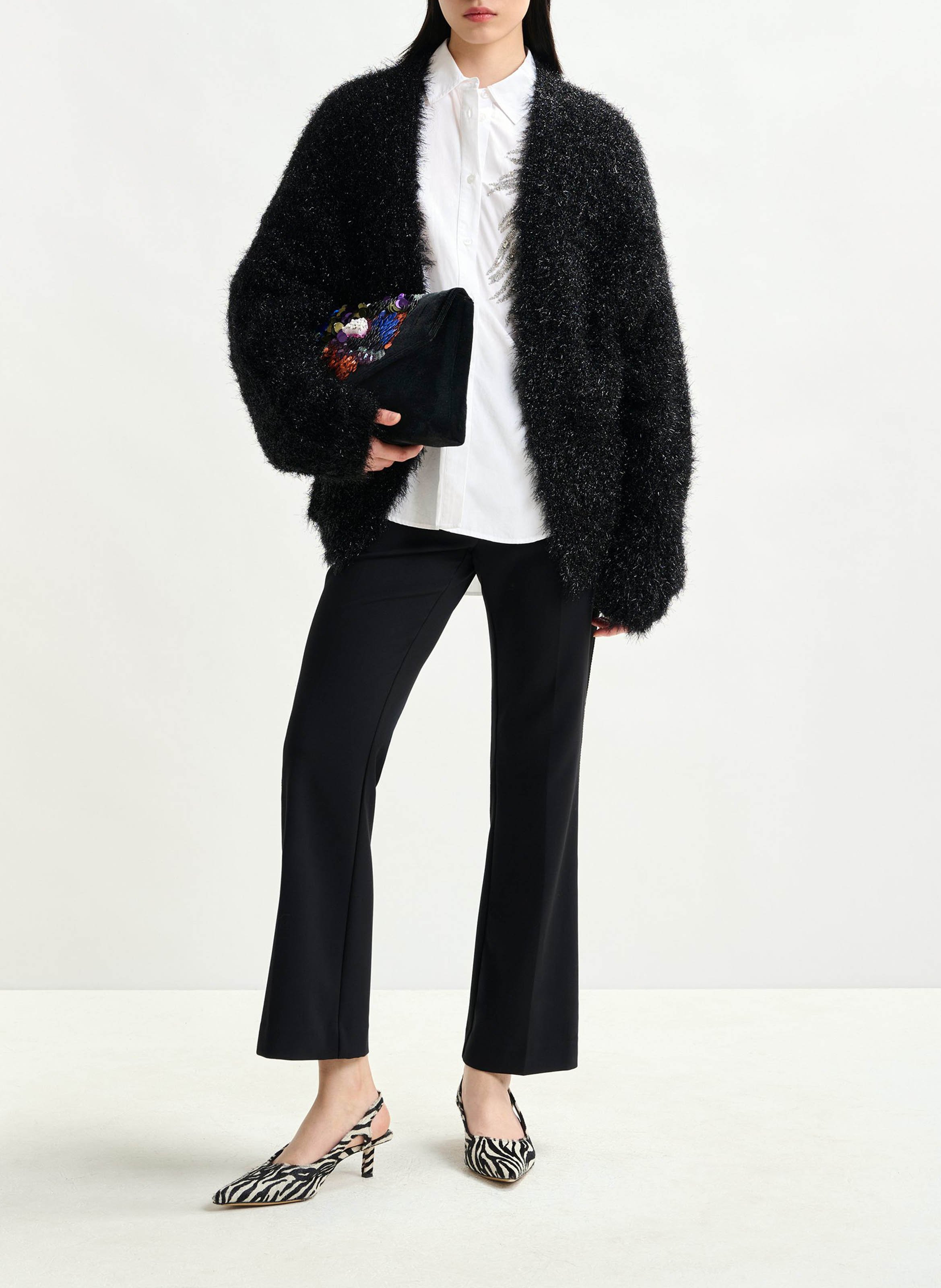 Chemise oversize brodée ESSENTIEL ANTWERP Blanc