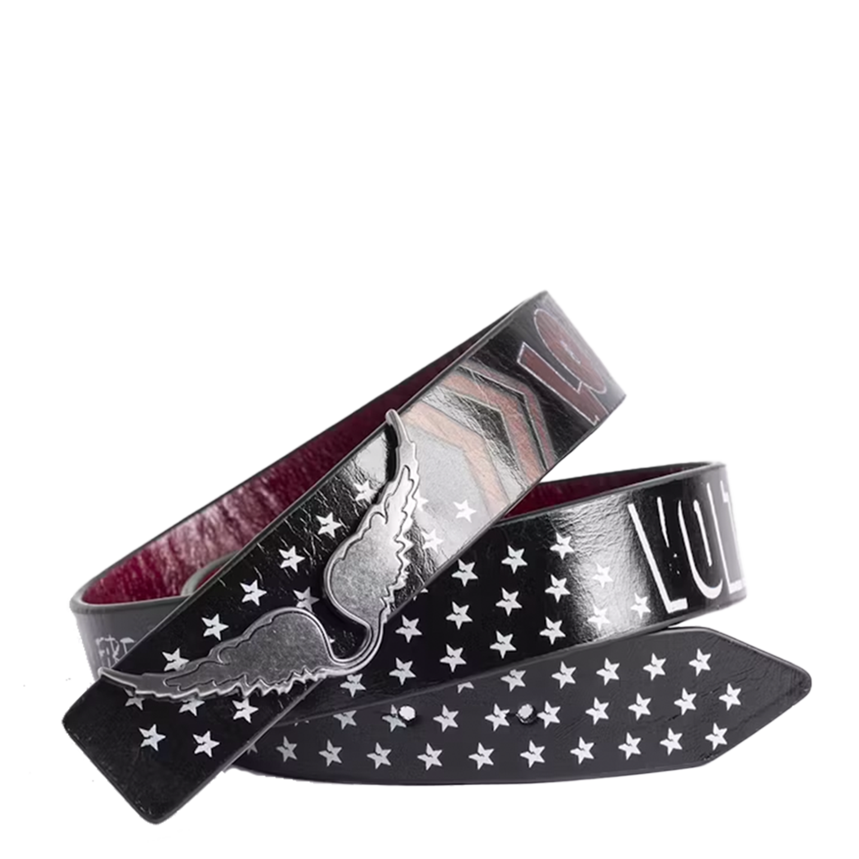 Ceinture réversible en cuir ZADIG&VOLTAIRE Noir