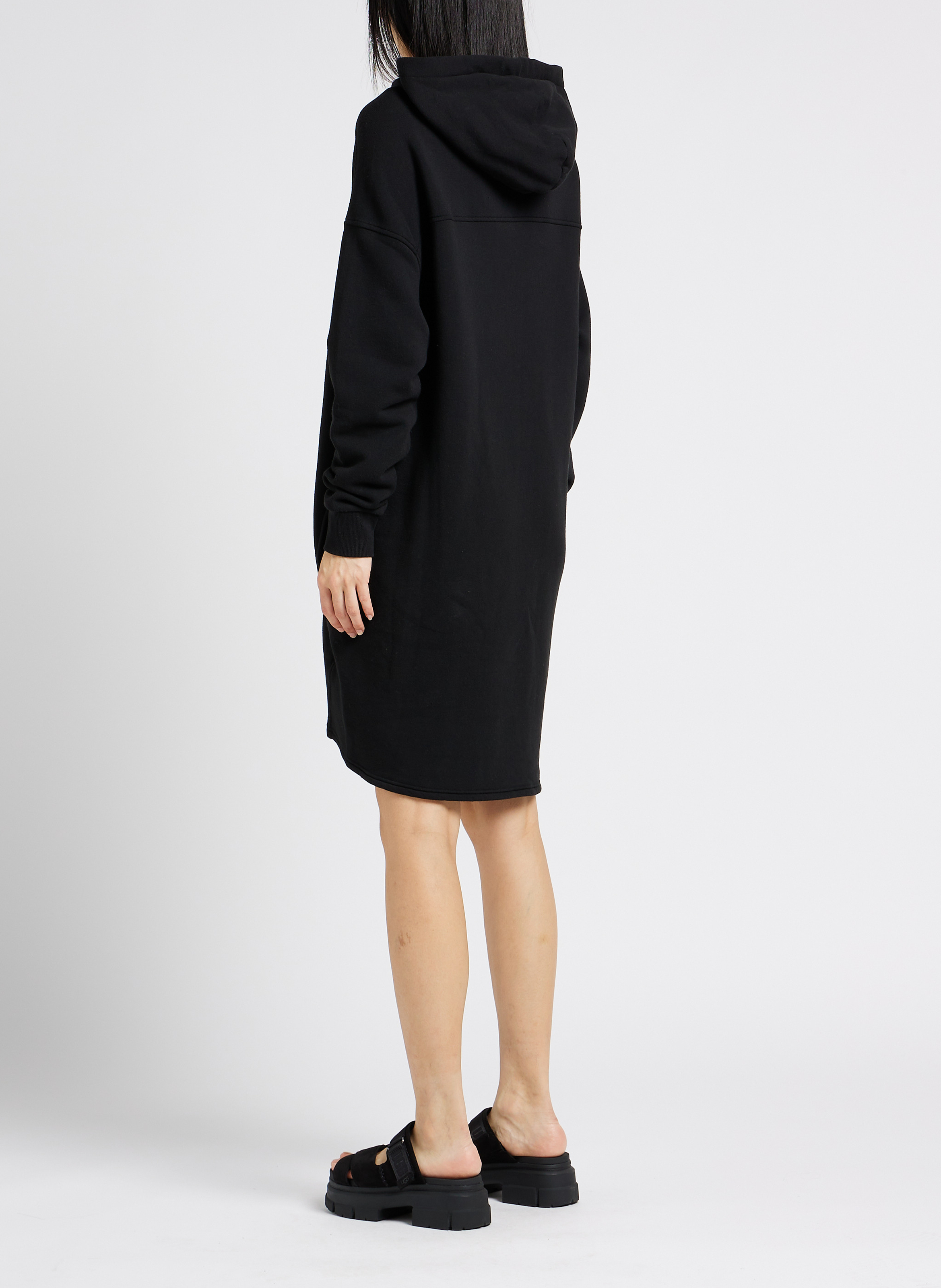 Heeled leather sandals UGG Black