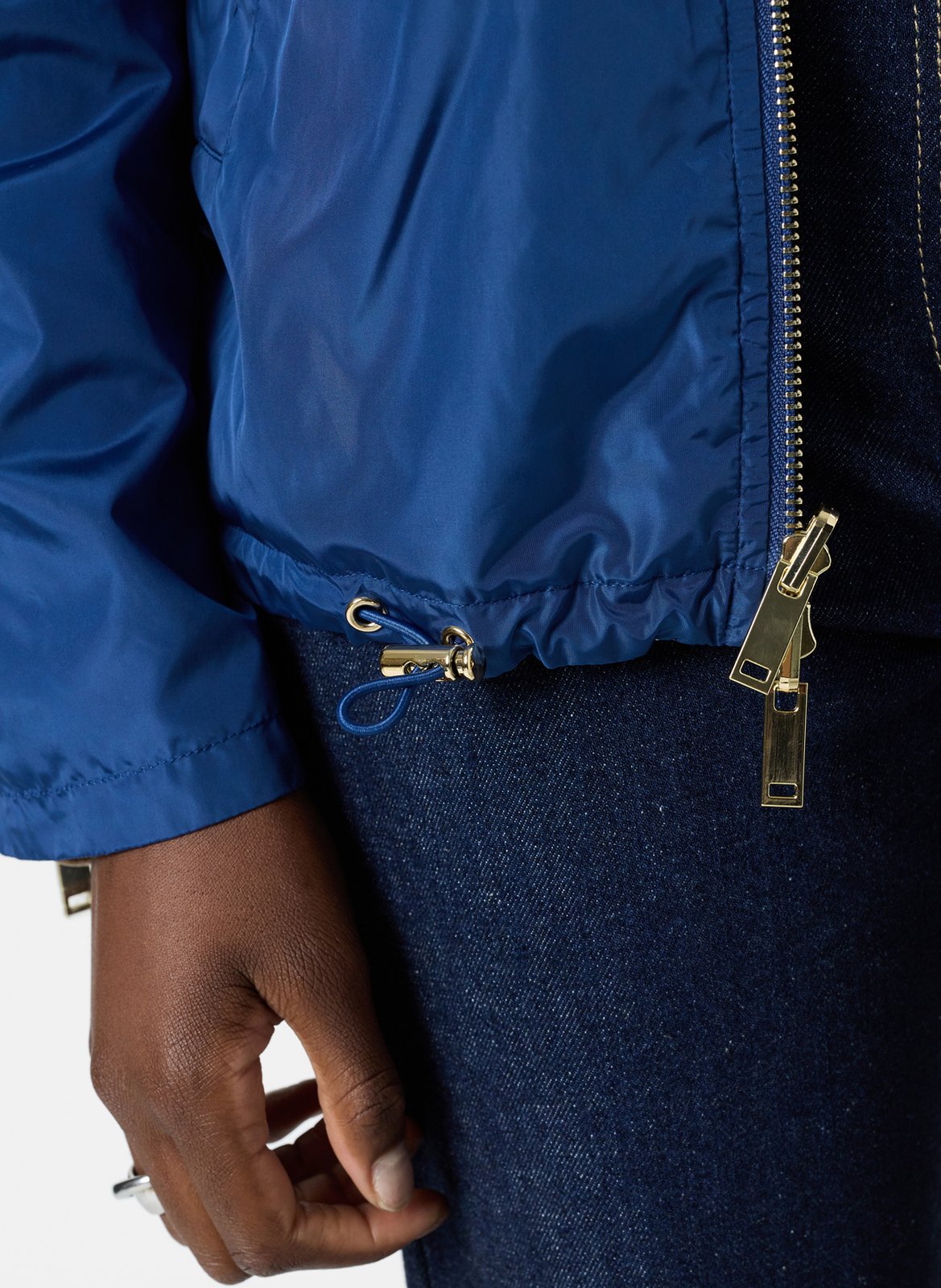 Parka mit Kapuze und Stehkragen GERARD DAREL Blau