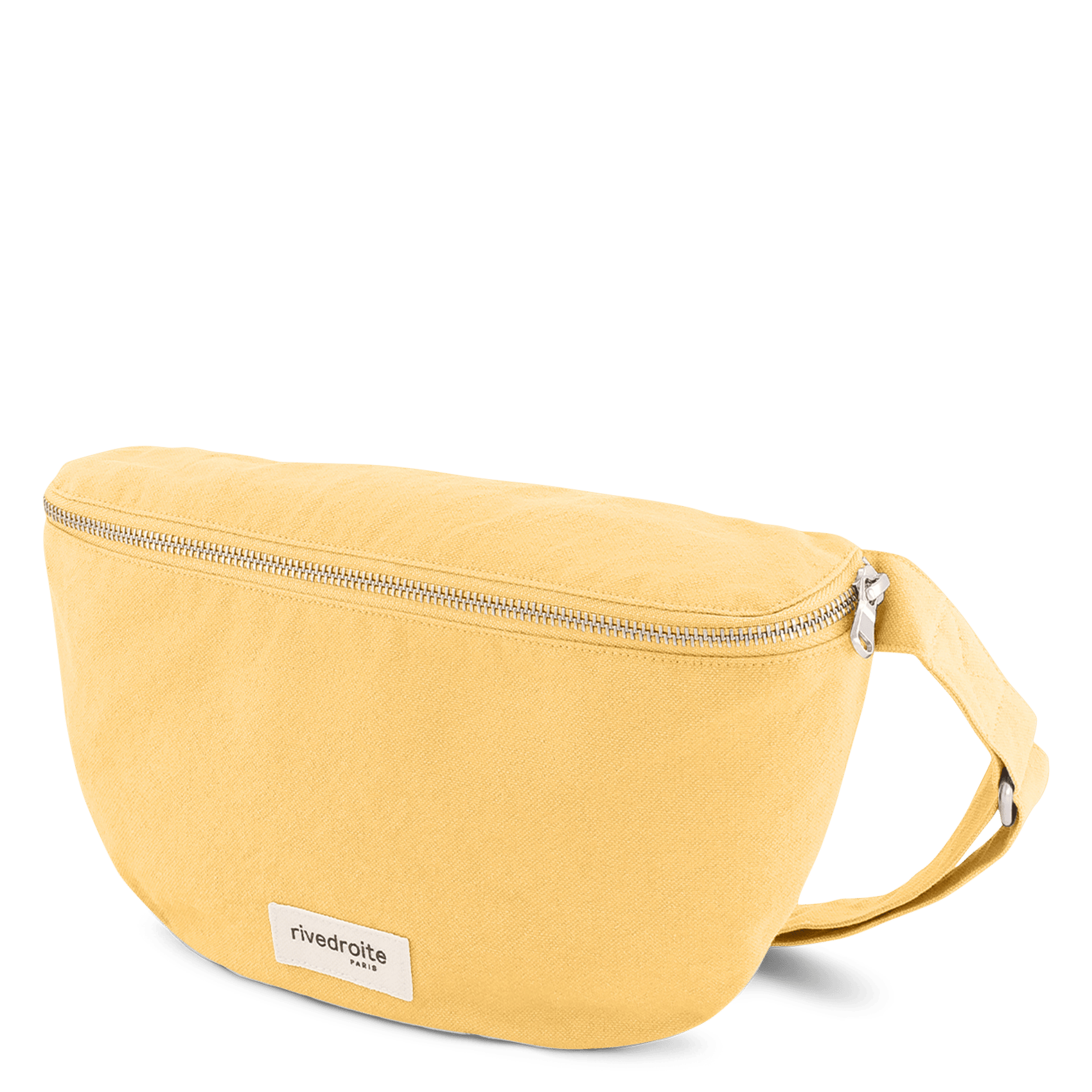 Denim waist bag Yellow