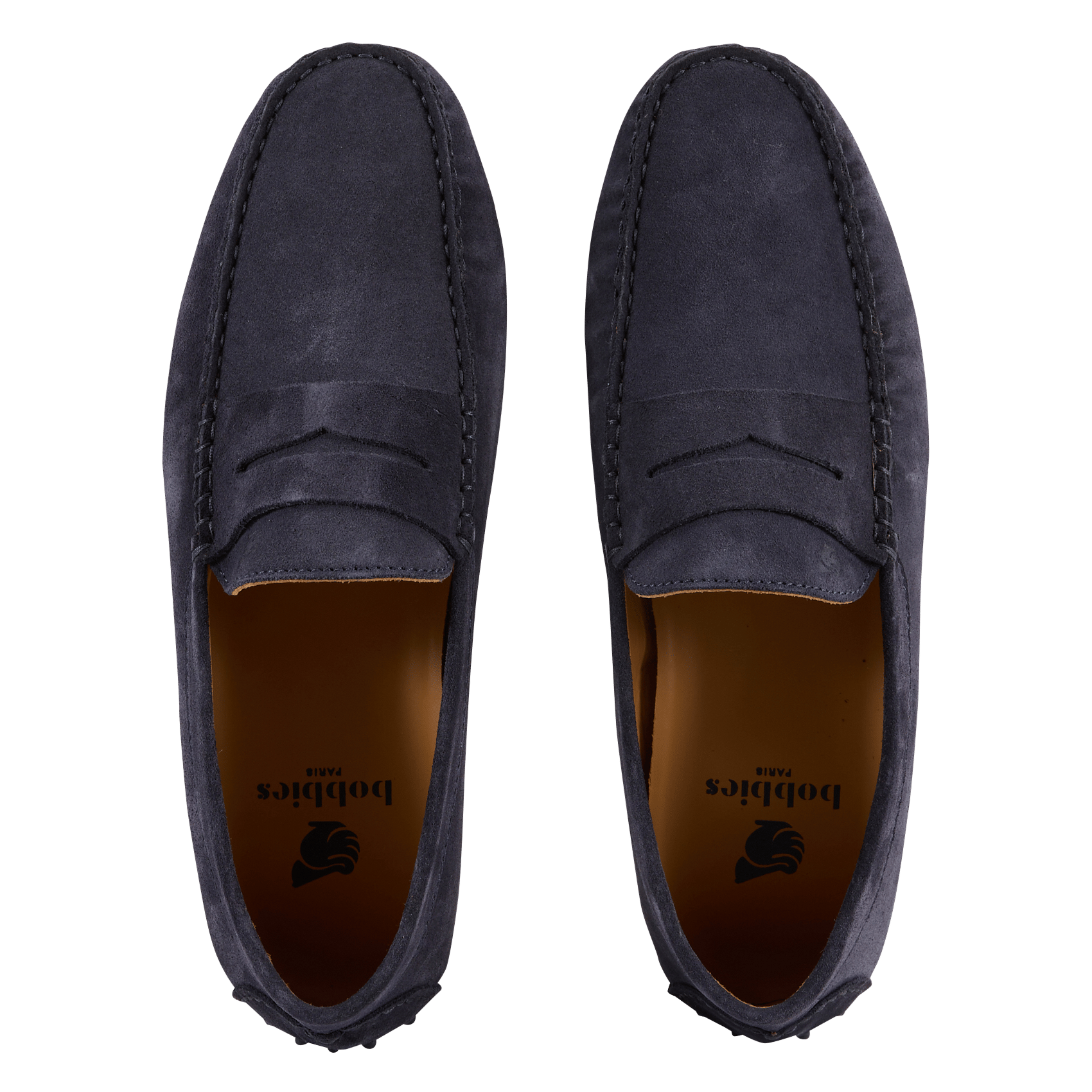 Leren loafers BOBBIES Blauw