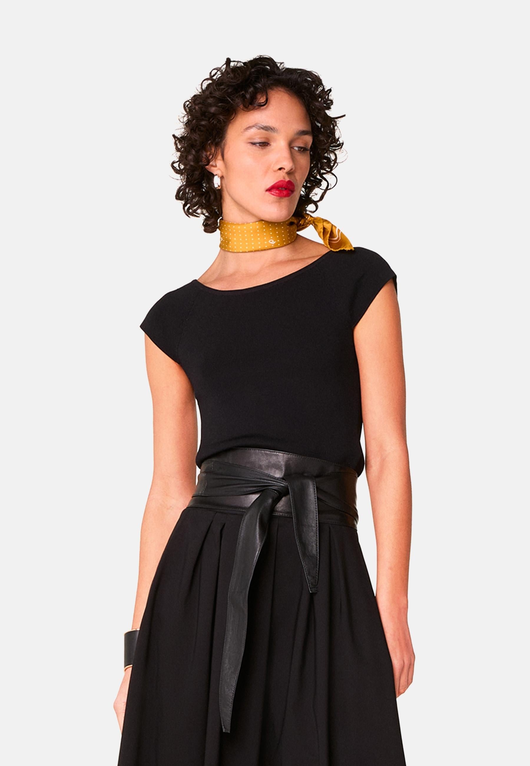 Cropped top RODIER Black