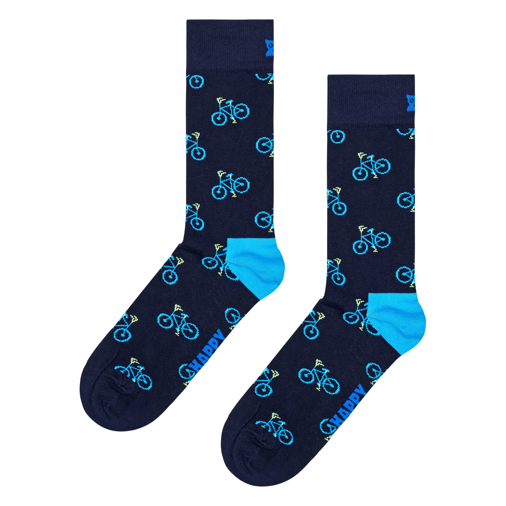 Socken aus Baumwoll-Mix mit Print HAPPY SOCKS Blau