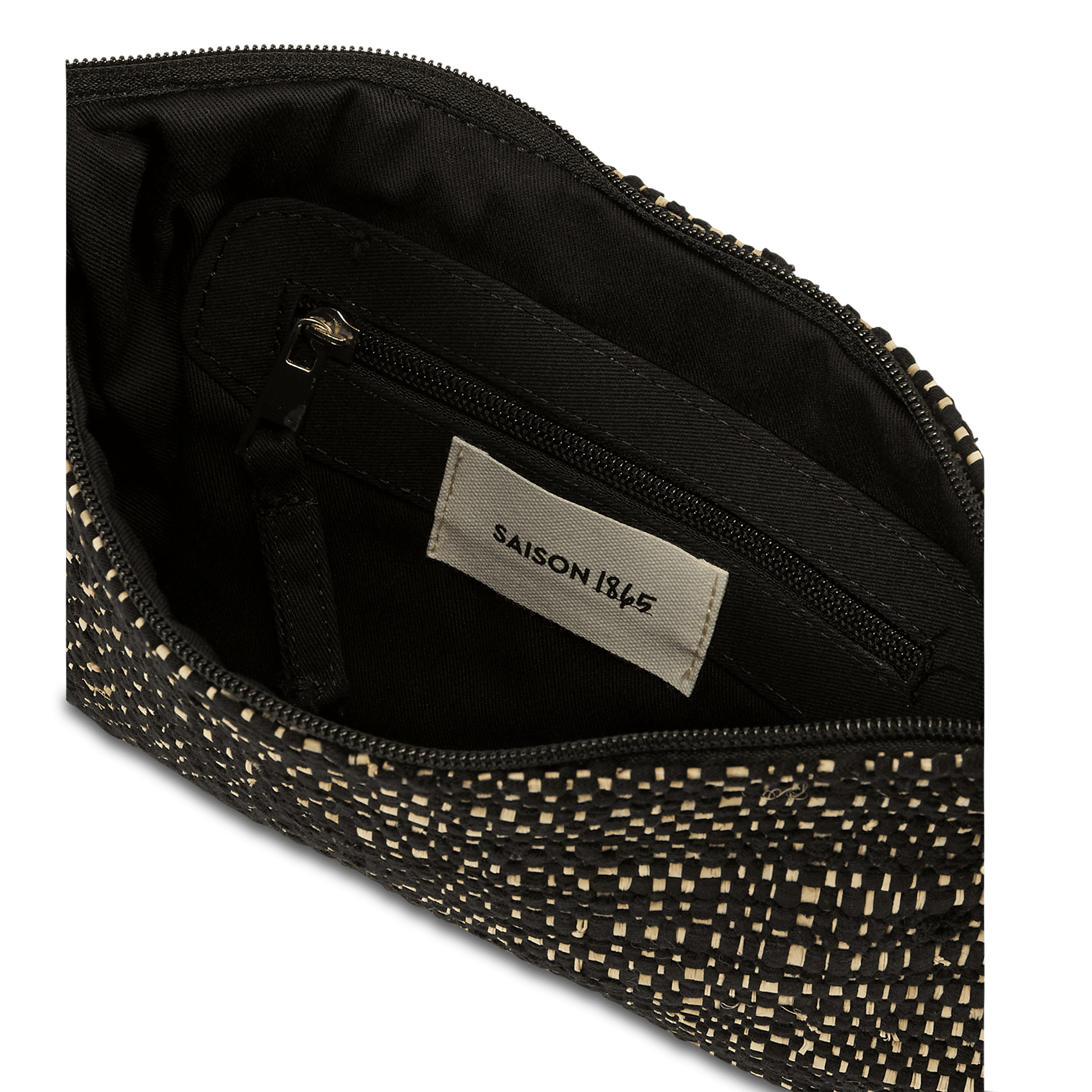 Pochette fantaisie en raphia SAISON 1865 Multicolore