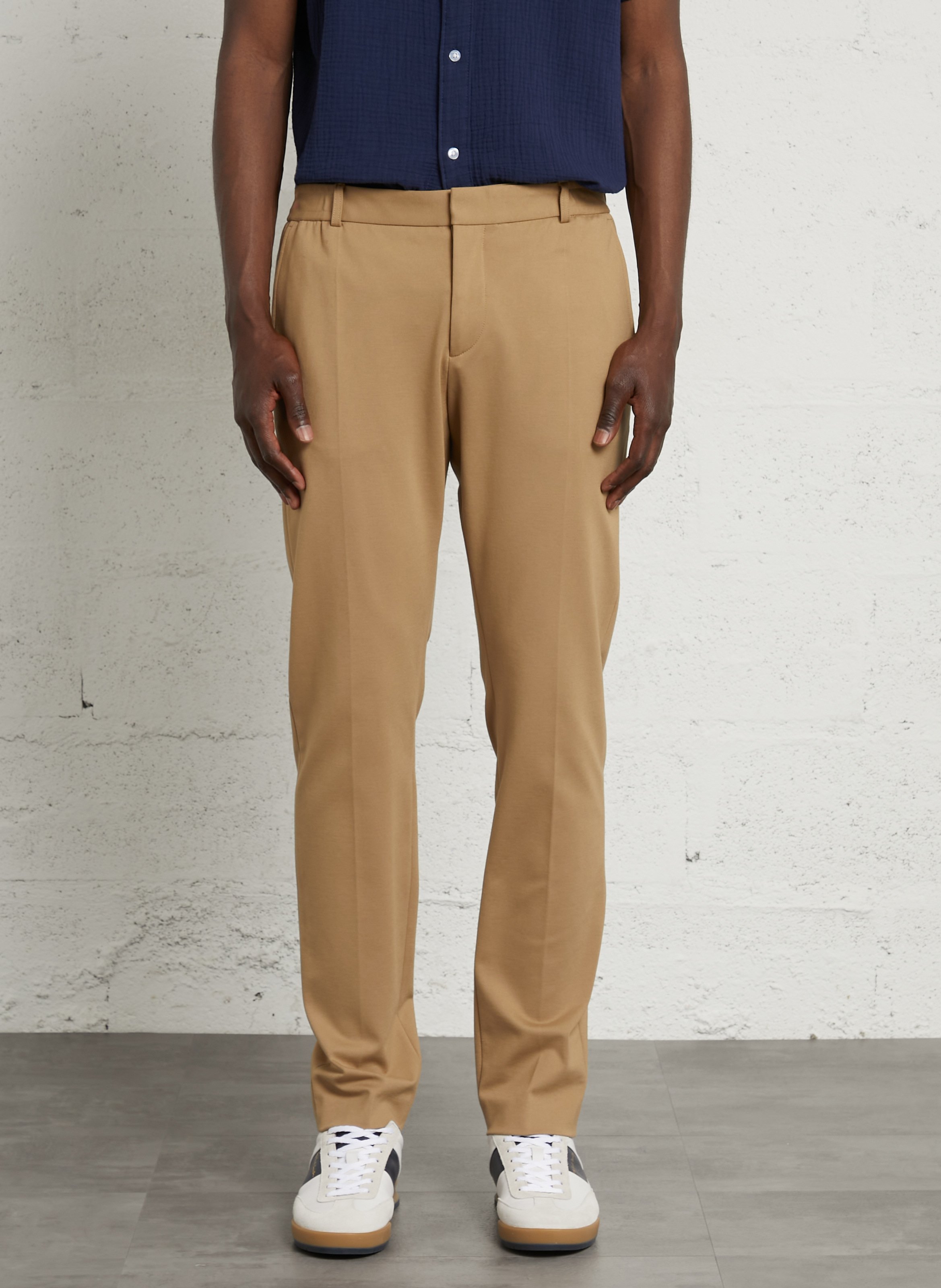 Slim-Fit-Jogginghose IKKS Beige