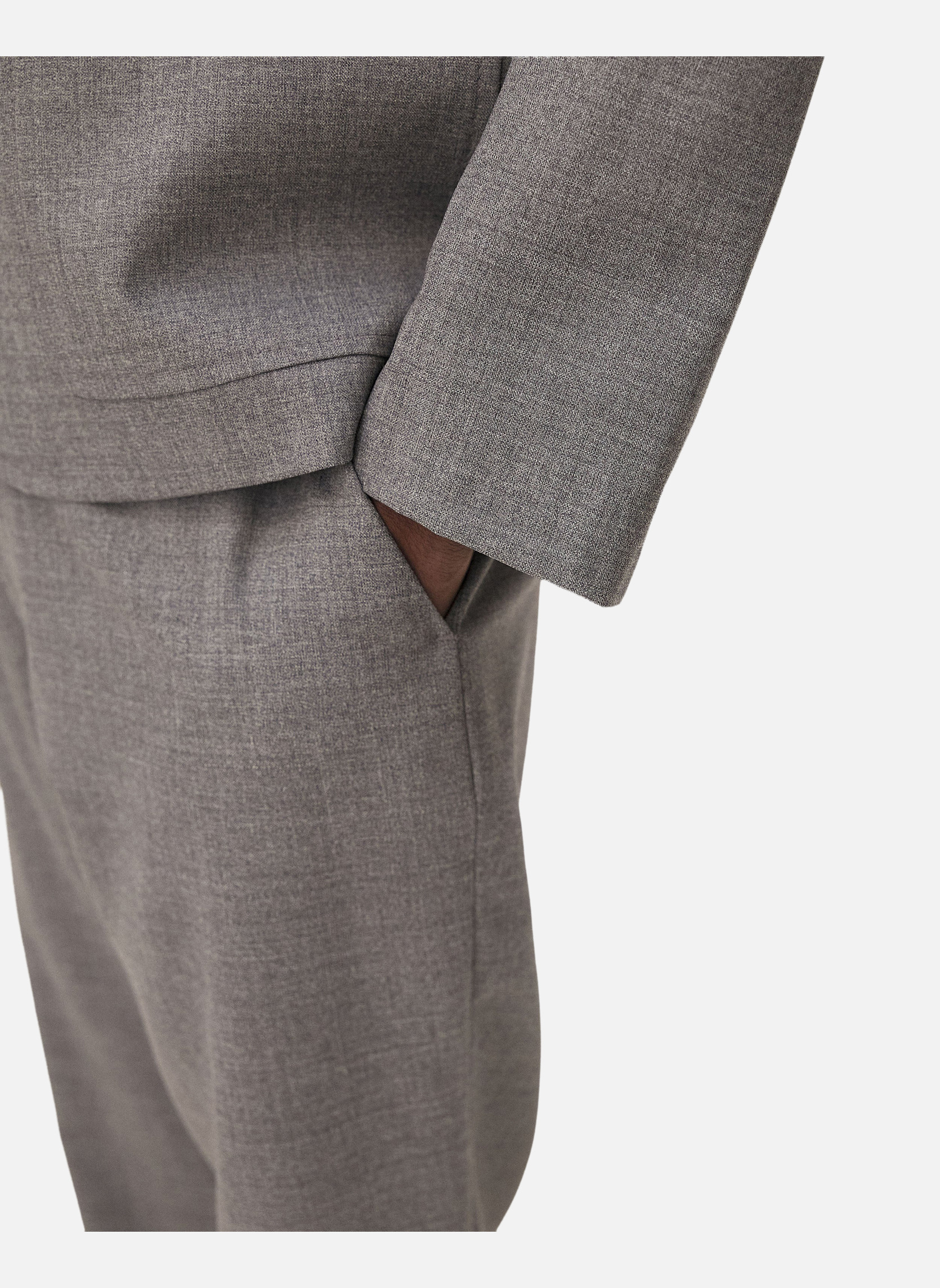 Tapered trousers Noyoco Grey