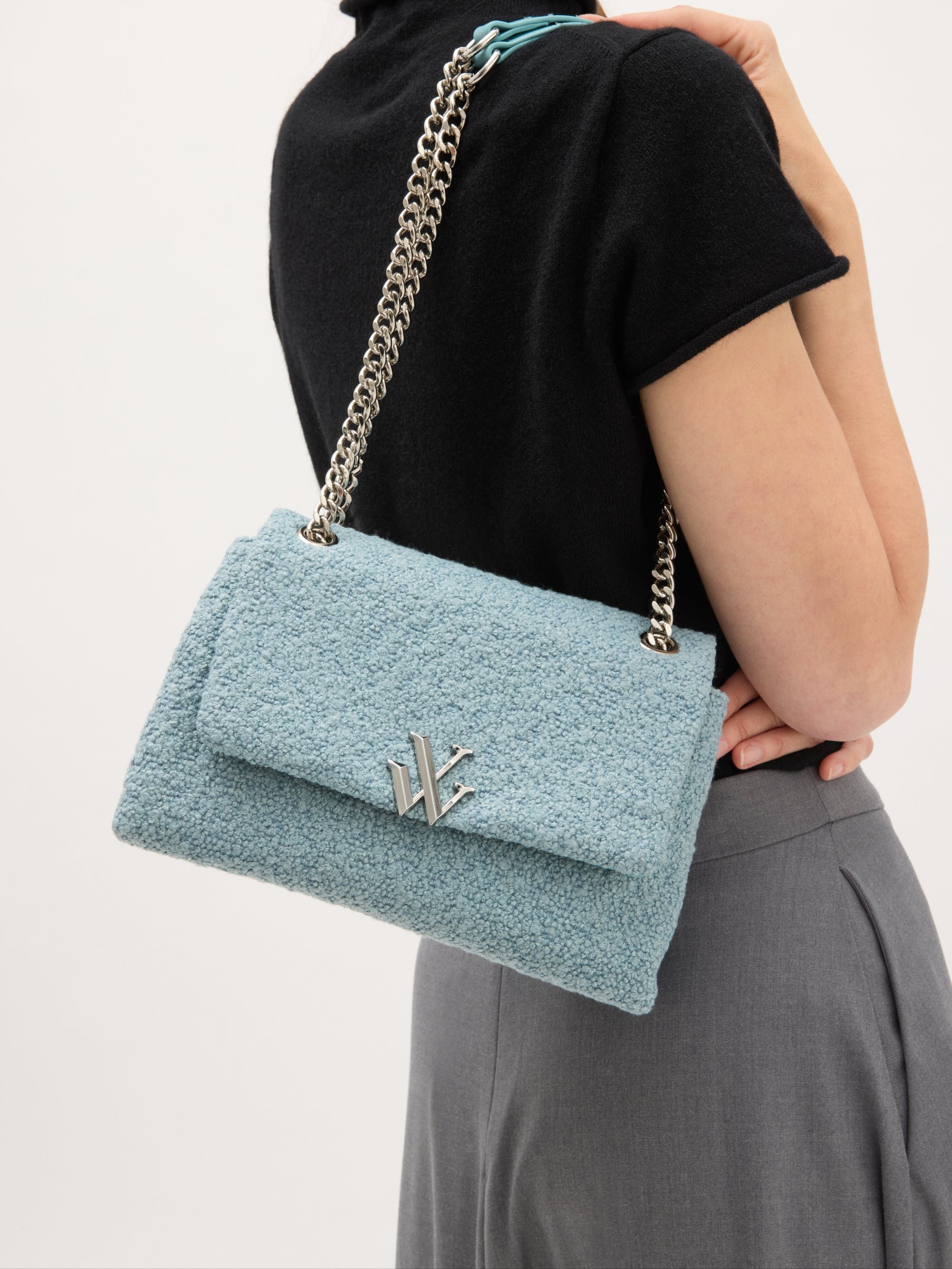 Chain handbag | Blue VANESSA WU Women