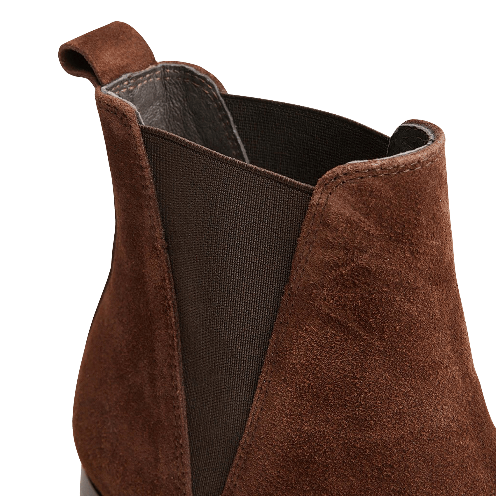 Leather mid-calf boots JONAK Brown