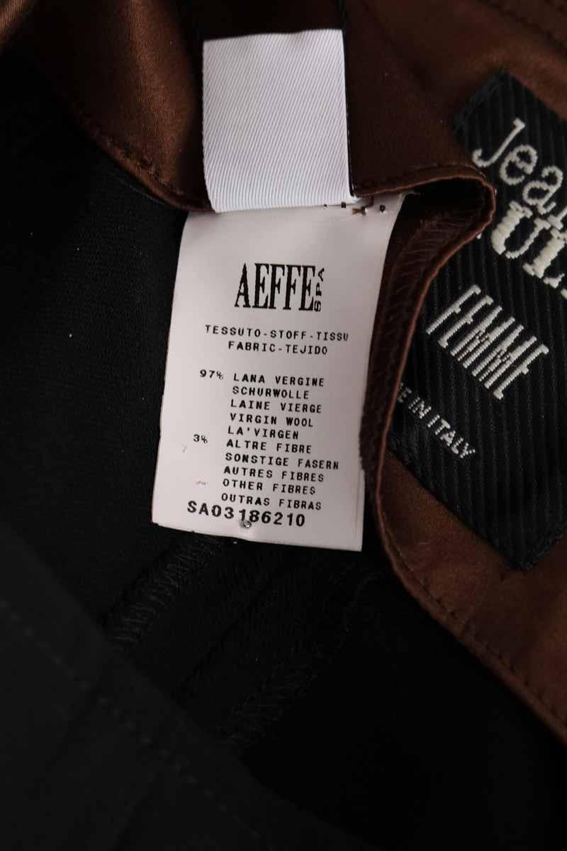 Straight-leg pants JEAN PAUL GAULTIER - SECONDE MAIN Black