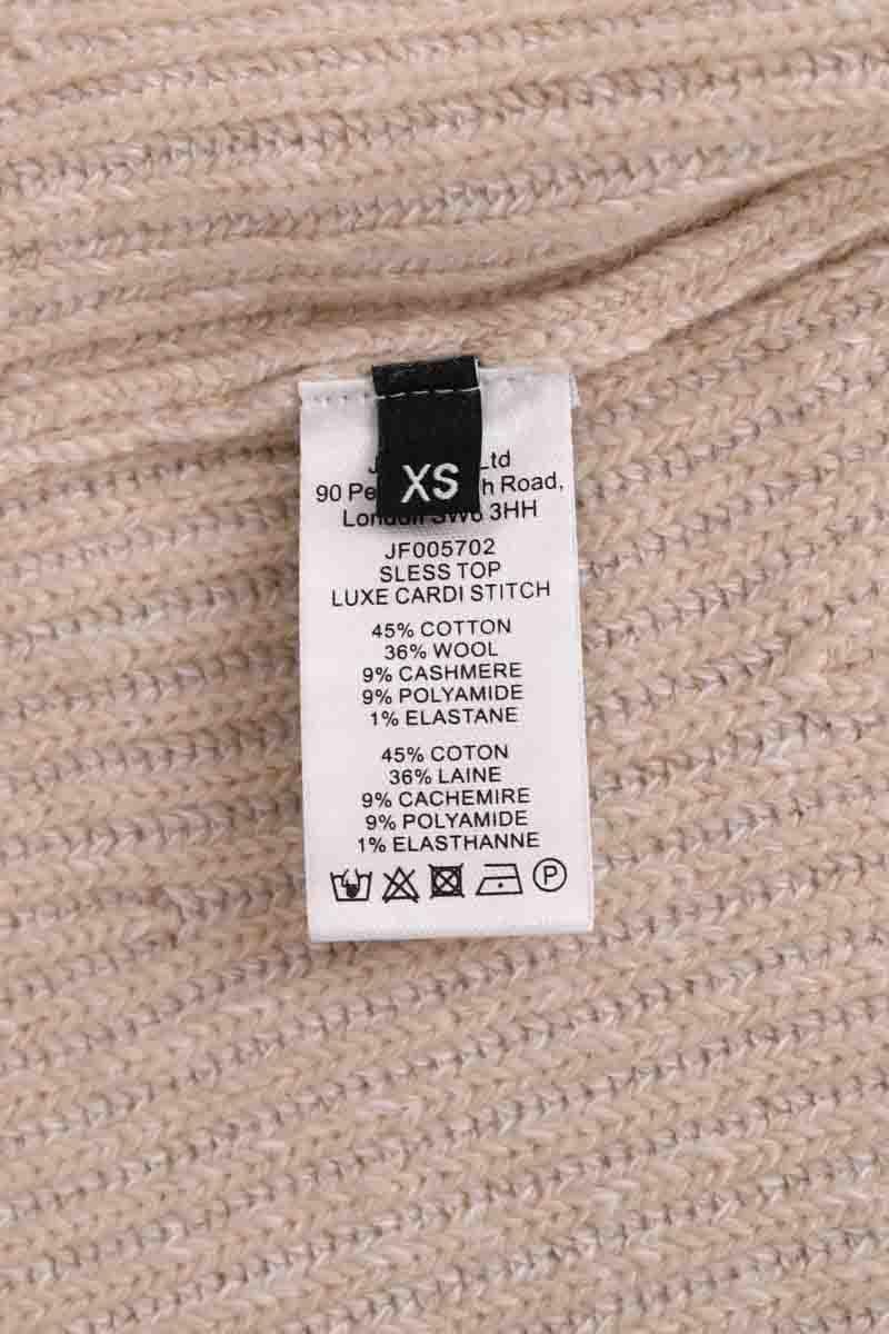 Azawood sleeveless top JOSEPH - Seconde Main Beige
