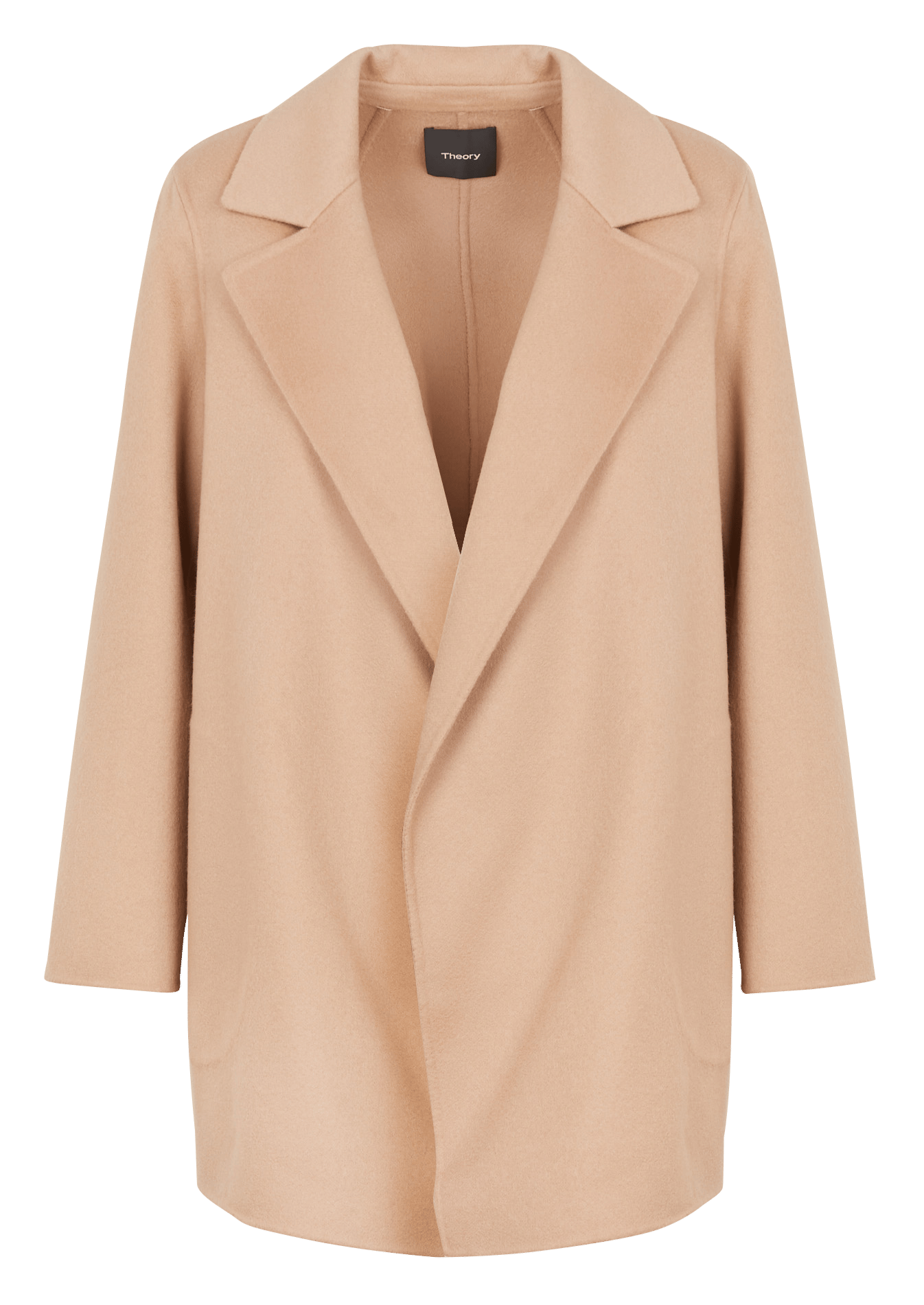 theory double face wool & cashmere coat