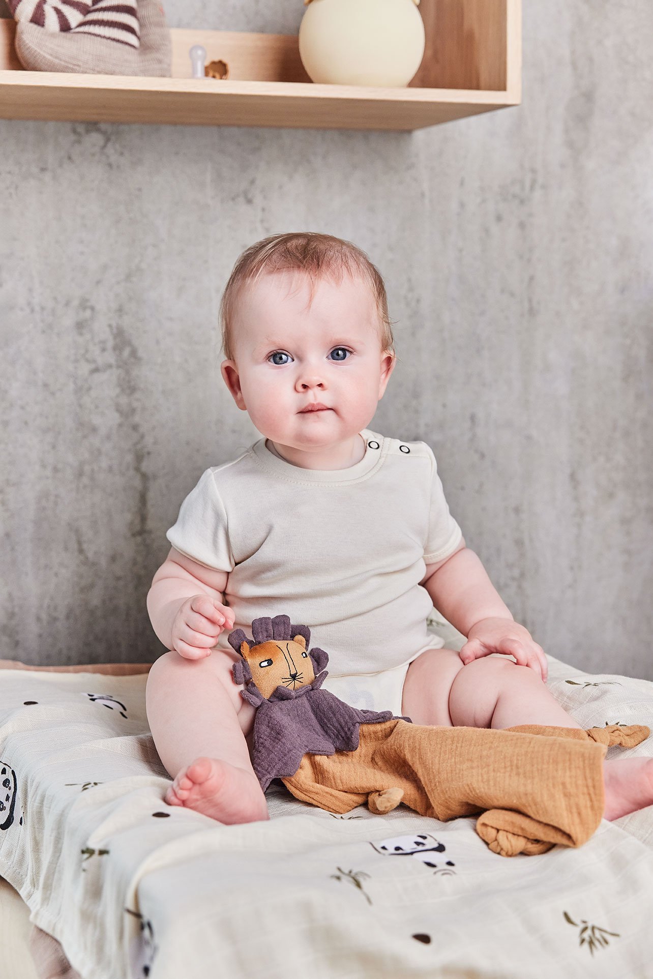 Organic cotton soft toy OYOY LIVING DESIGN Brown