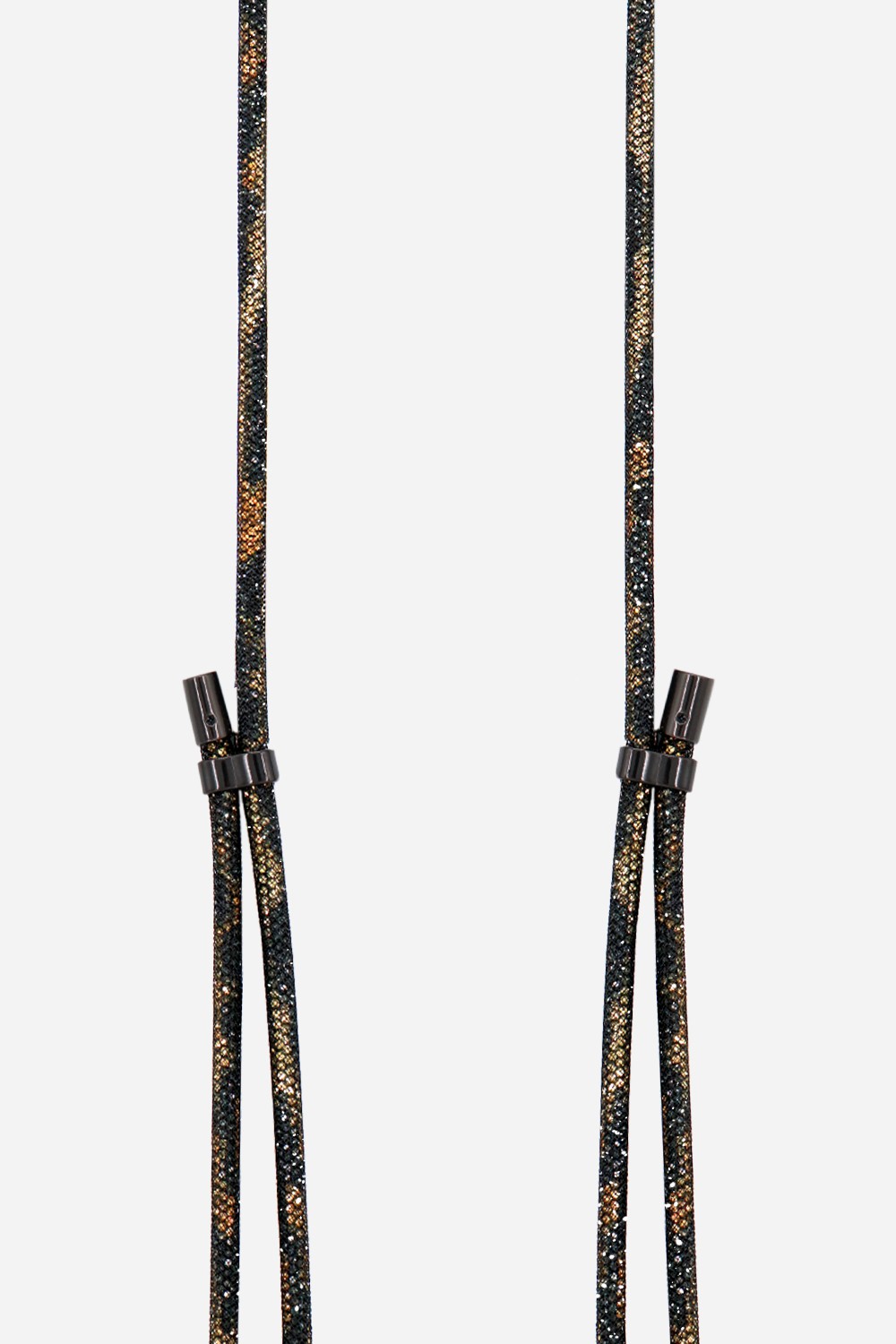 Cordon de téléphone en strass LA COQUE FRANCAISE Marron