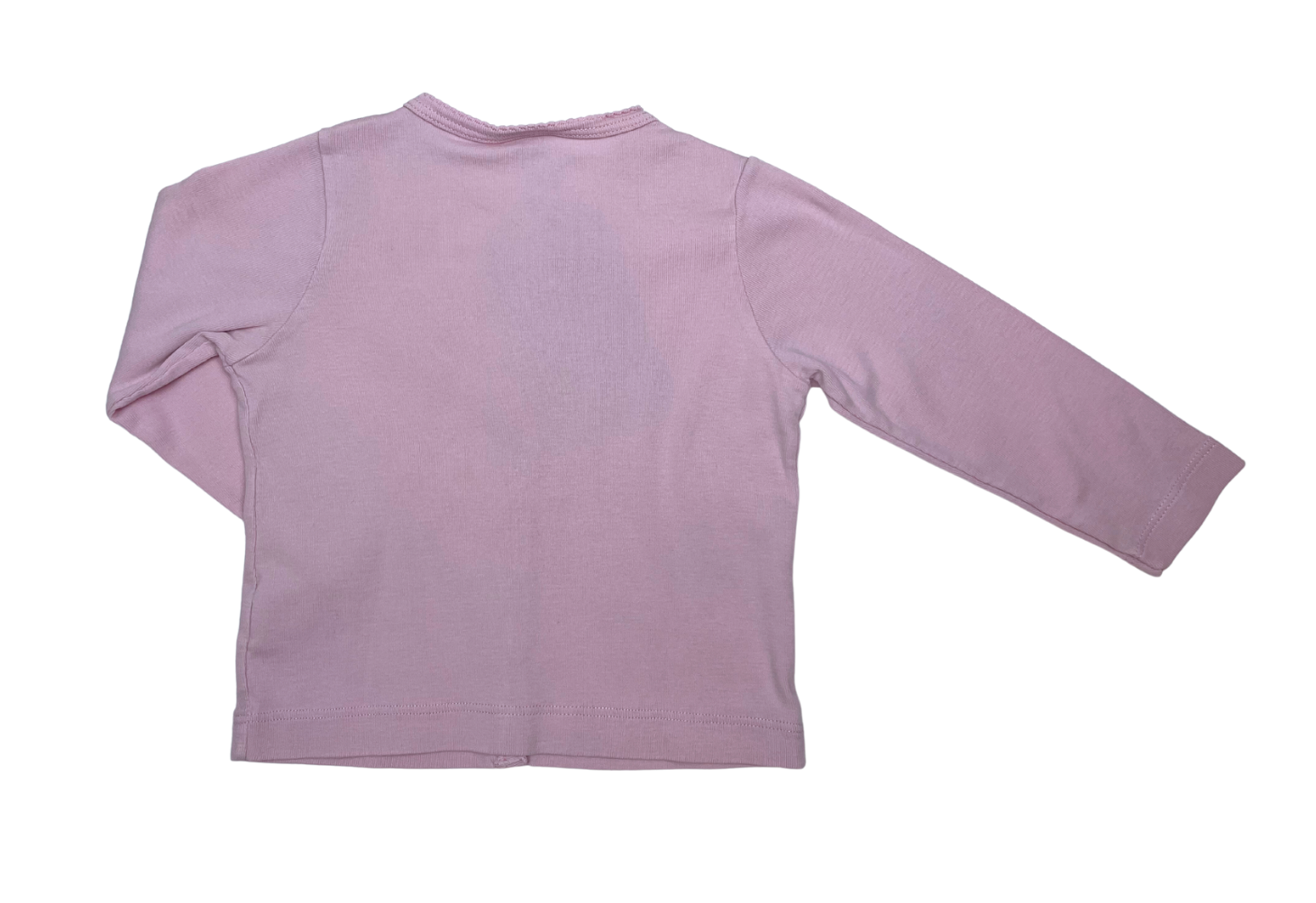 Pink baby cardigan - 18 months PETIT BATEAU - Seconde Main Pink