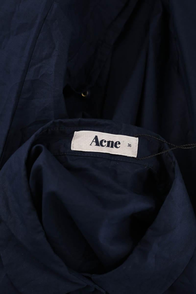 Cotton shirt ACNE STUDIOS - Seconde Main Blue