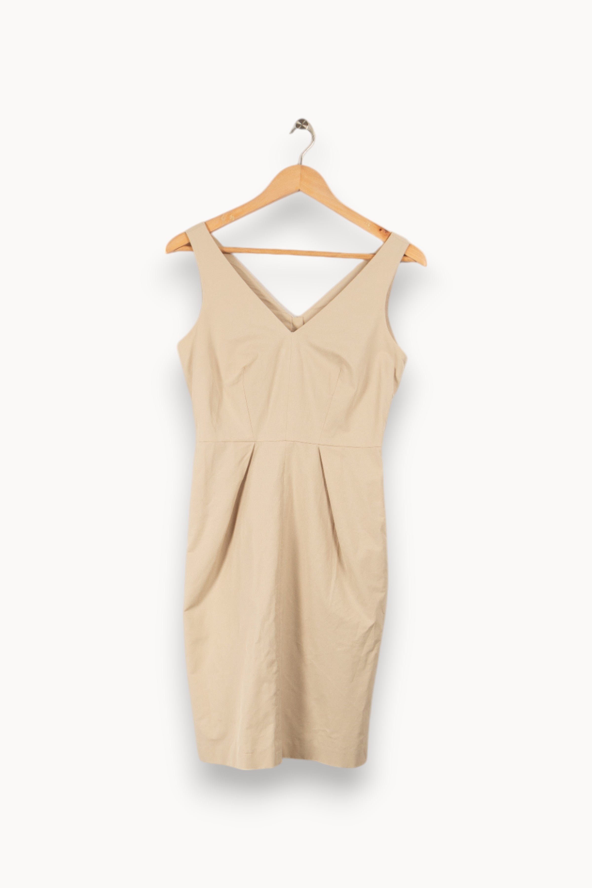 Midi dress TARA JARMON - Seconde Main Beige