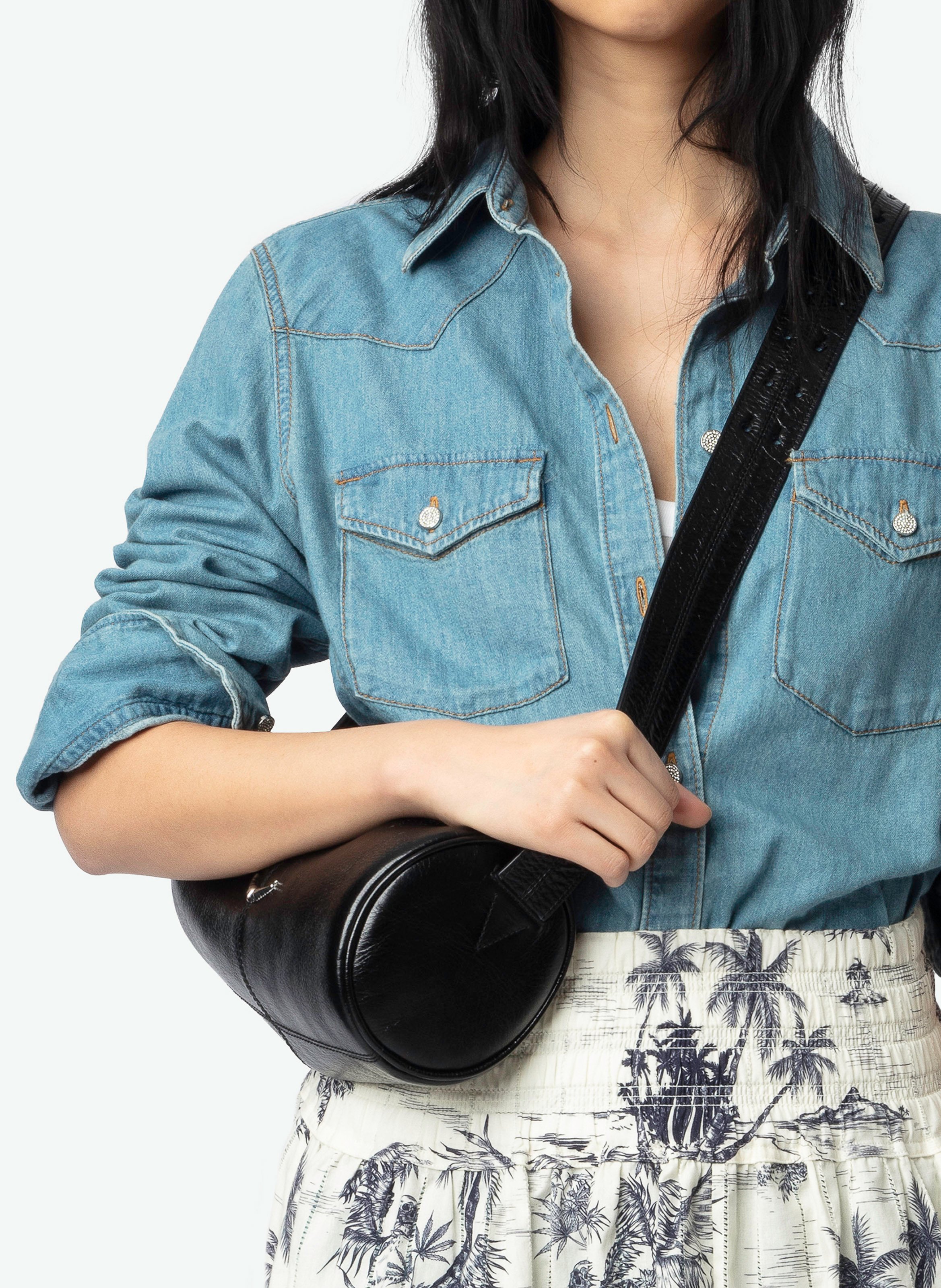 Chemise droite en coton ZADIG&VOLTAIRE Bleu