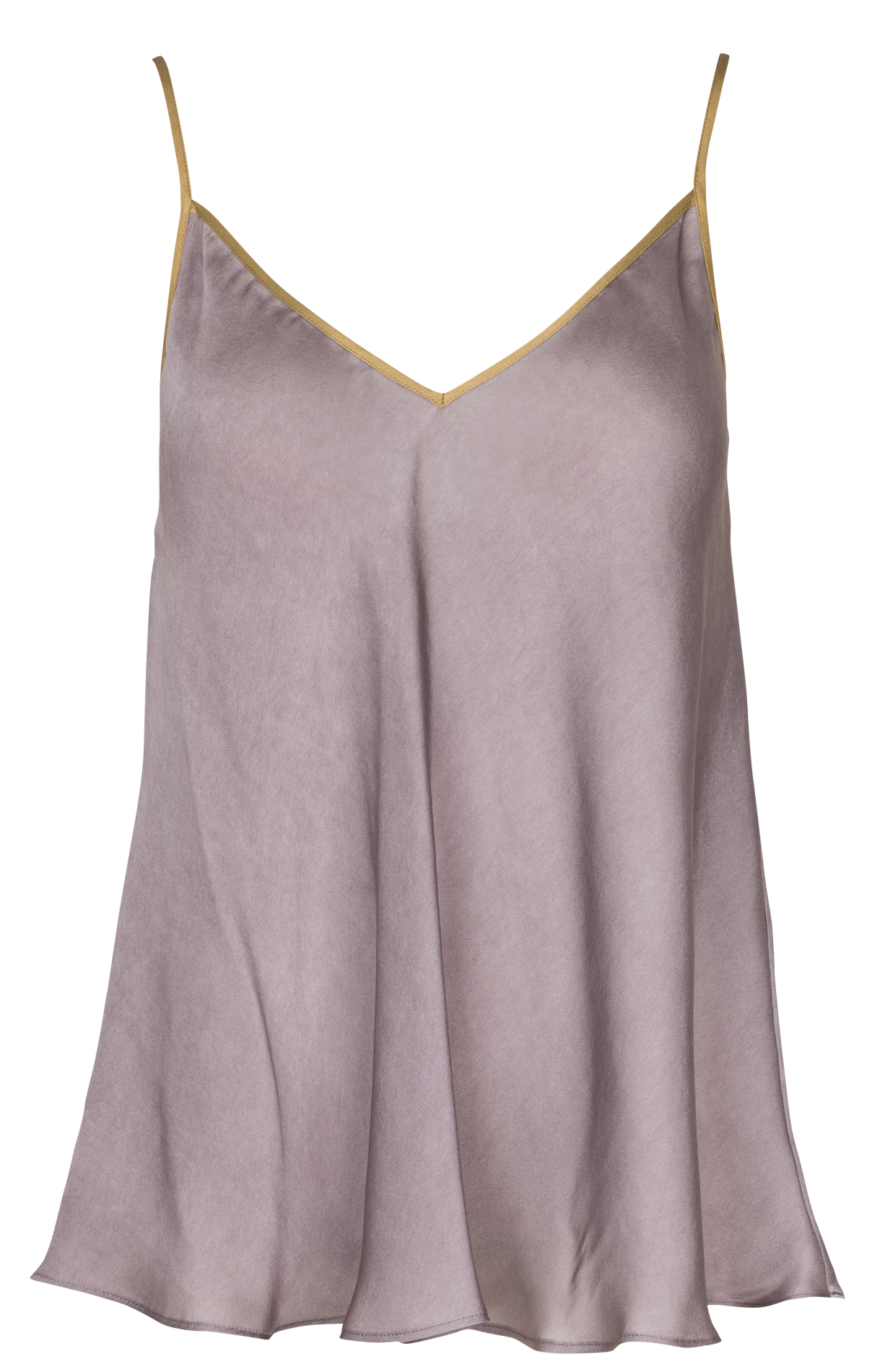 Silk strappy top MES DEMOISELLES Purple