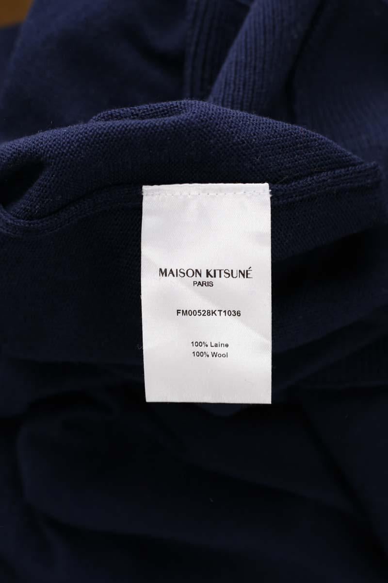 Pull en laine MAISON KITSUNÉ - Seconde main Bleu