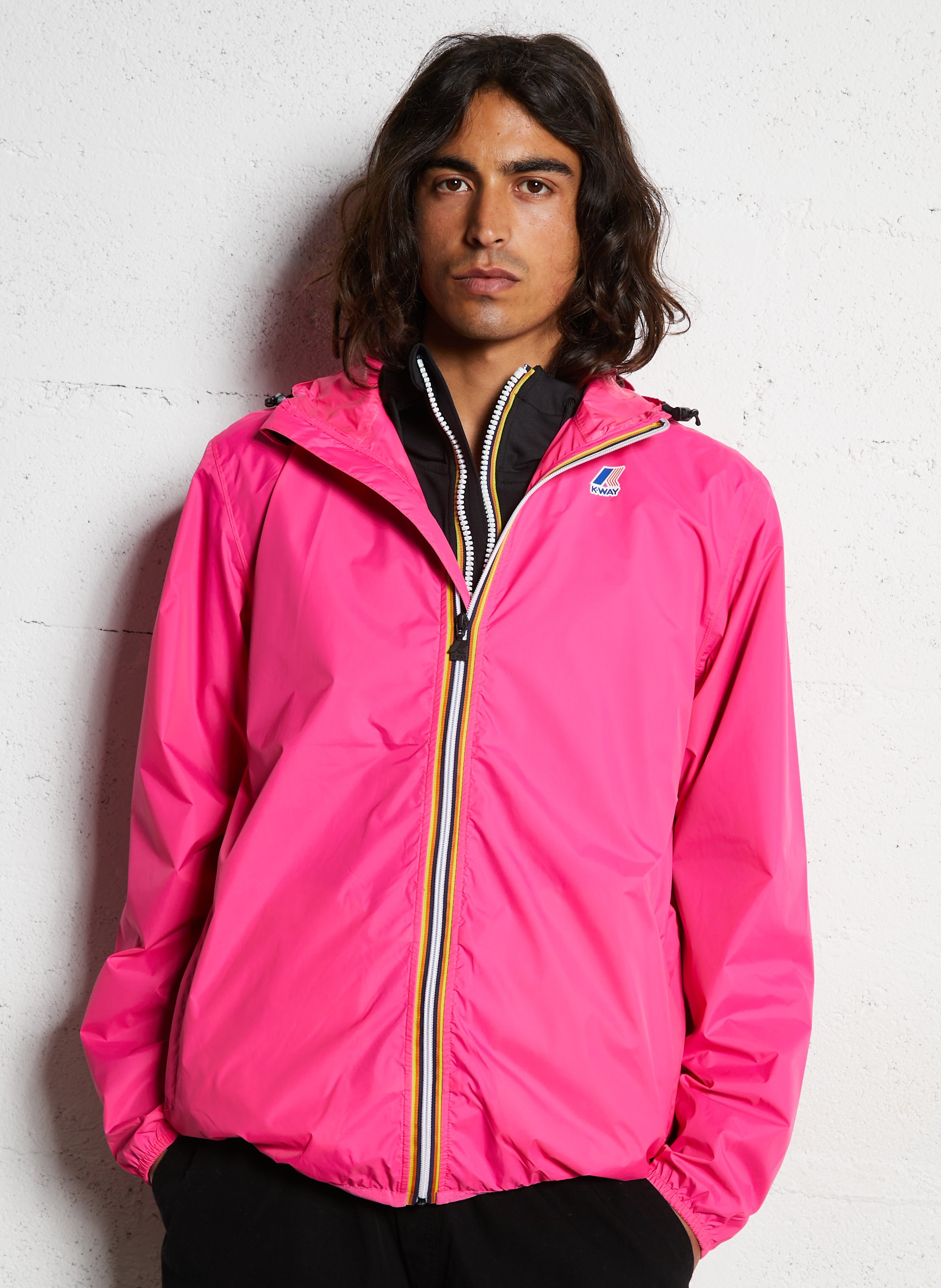 Coupe-vent K-WAY Rose