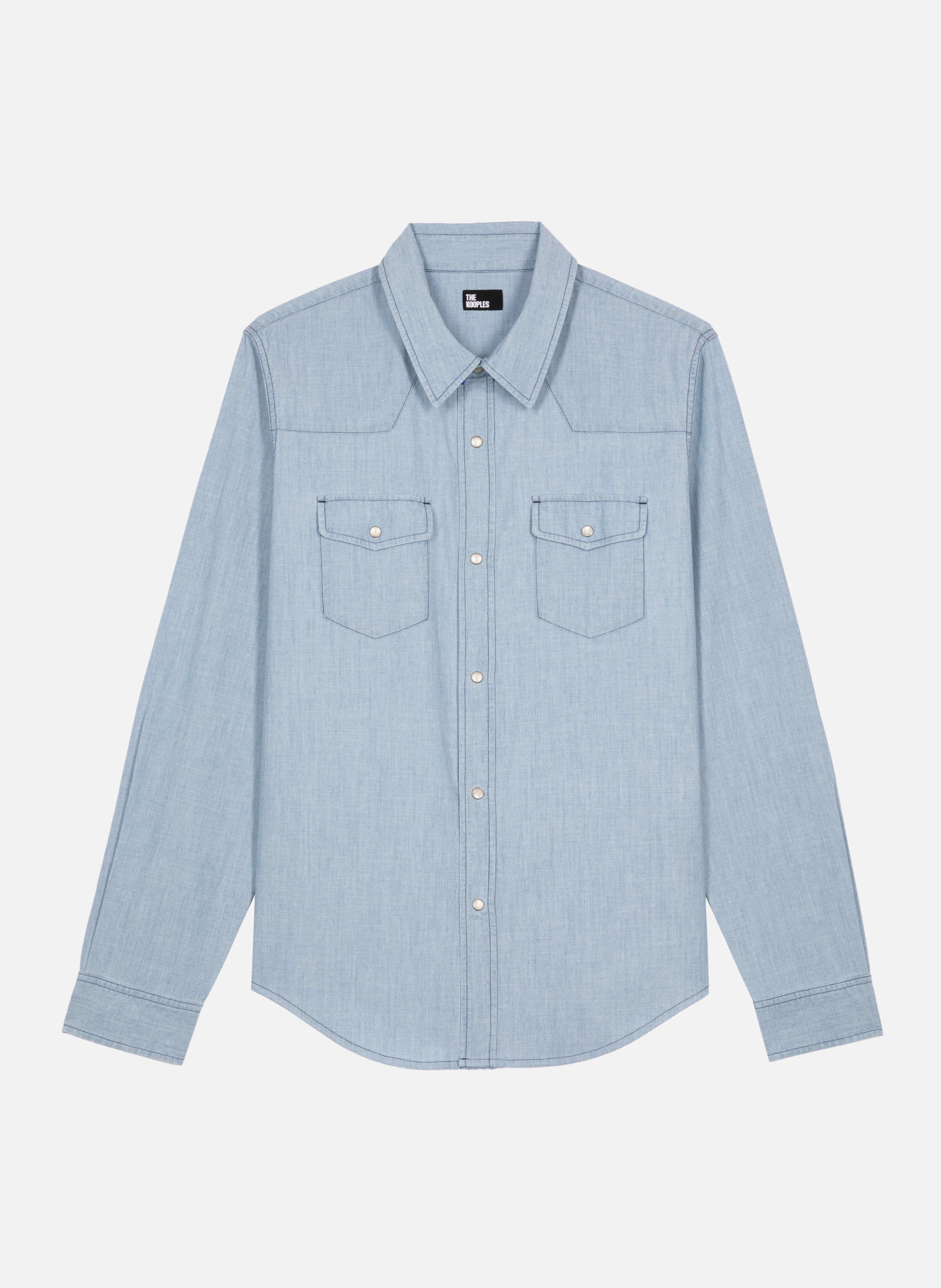 Denim shirt THE KOOPLES Blue