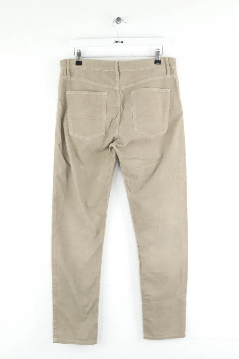 Slim cotton trousers ISABEL MARANT ÉTOILE - SECONDE MAIN Beige