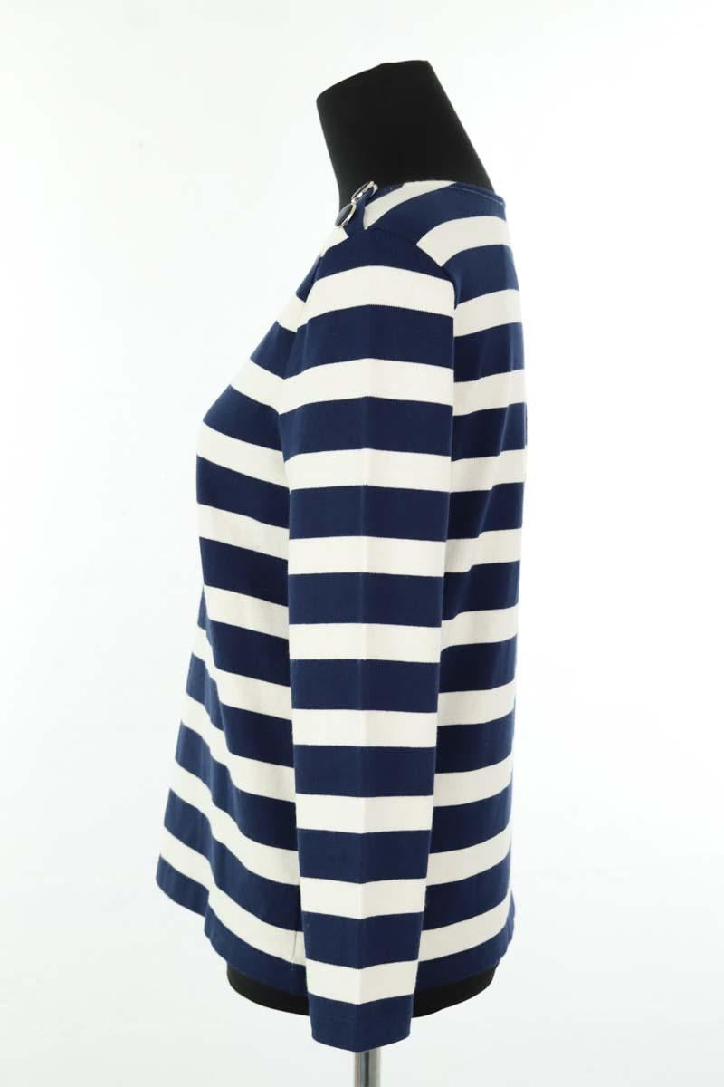 Cotton T-shirt SEZANE - Seconde main Blue