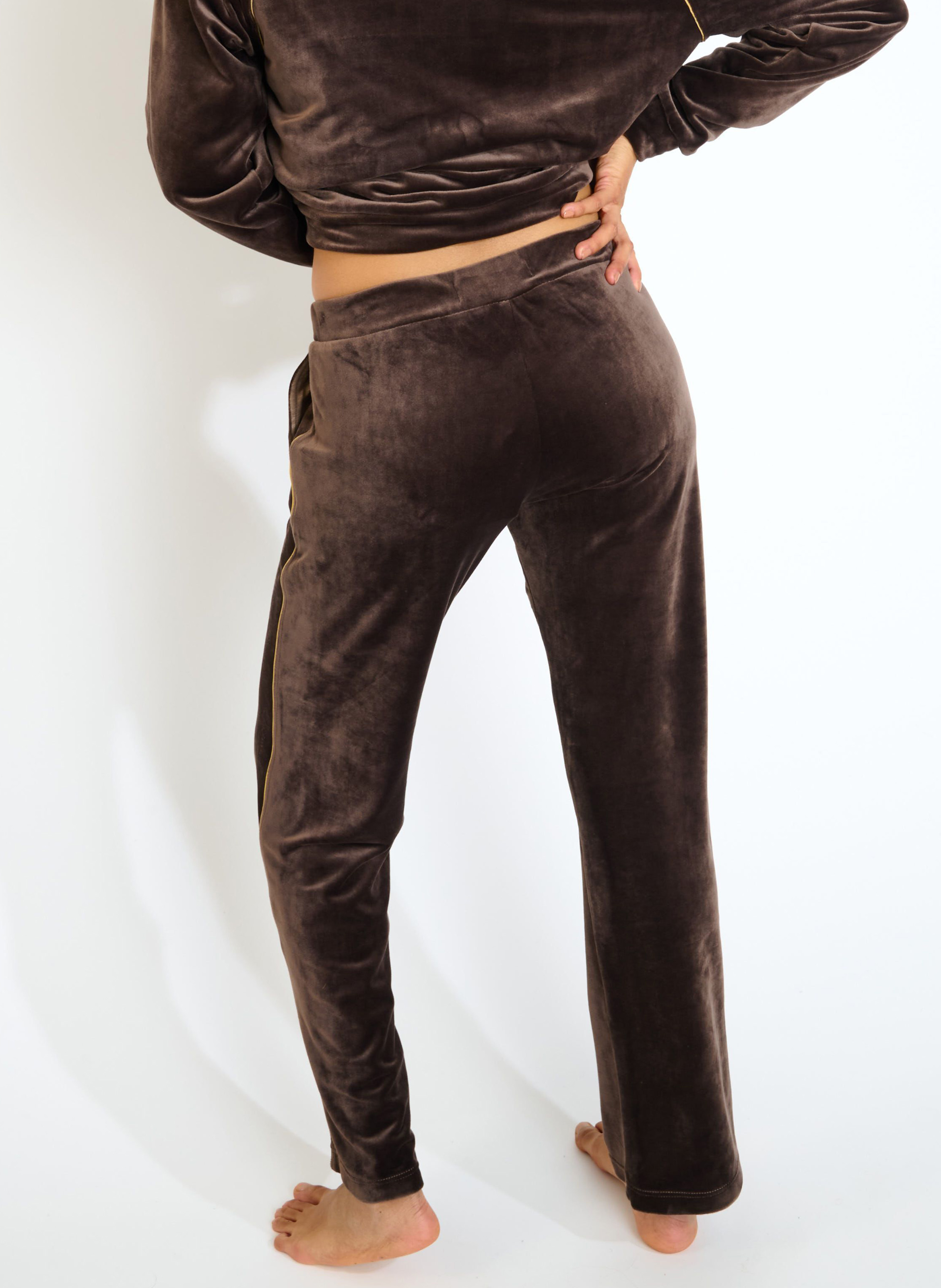 Gerade geschnittene Jogginghose BANANA MOON Braun