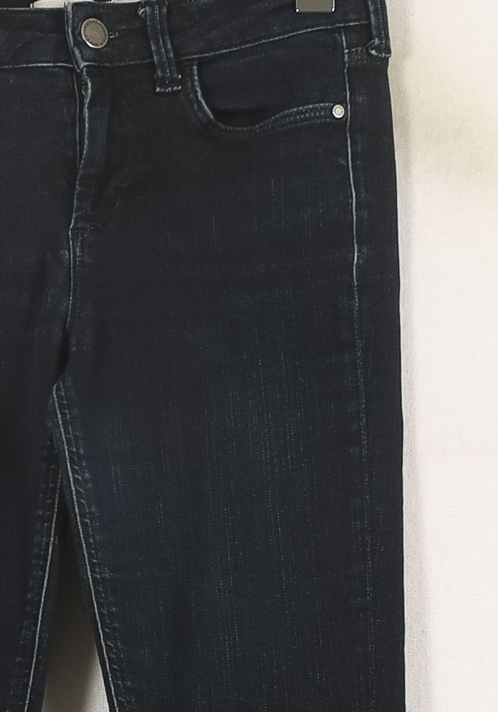 Cropped slim jeans with studs COMPTOIR DES COTONNIERS - Seconde main Blue