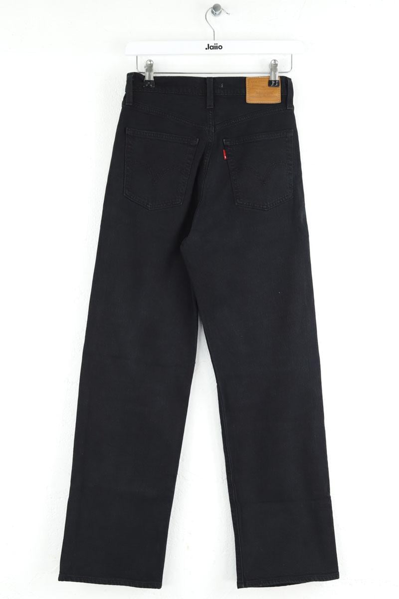 Straight cotton-blend pants LEVI'S - Seconde main Black