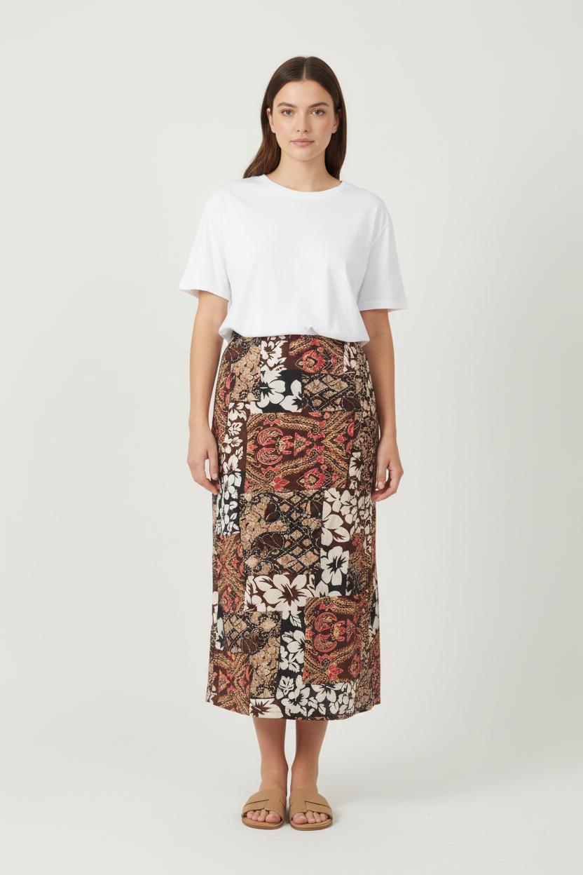 Short & midi skirt TARA JARMON - Seconde Main Multicolored